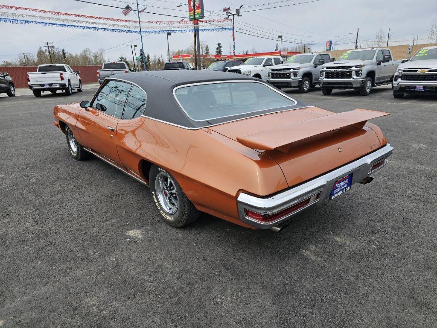 1971 BRONZE PONTIAC GTO (242371P1297) , Automatic transmission, located at 2525 S. Cushman, Fairbanks, AK, 99701, (907) 452-5707, 64.824036, -147.712311 - Photo#4