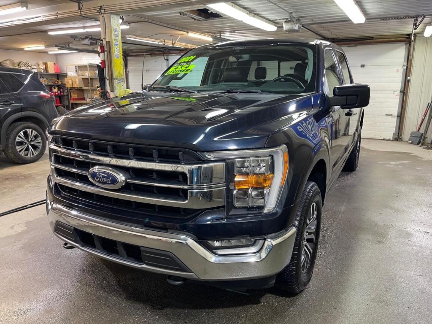 2021 BLUE FORD F150 SUPERCREW (1FTFW1E5XMK) with an 5.0L engine, Automatic transmission, located at 2525 S. Cushman, Fairbanks, AK, 99701, (907) 452-5707, 64.824036, -147.712311 - Photo#1