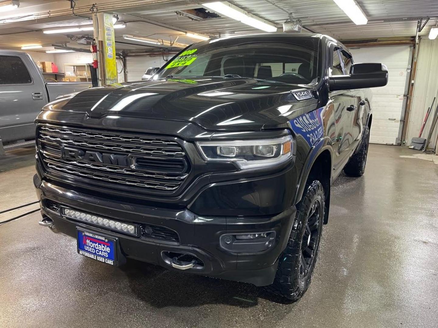 2019 BLACK RAM 1500 LIMITED (1C6SRFHT5KN) with an 5.7L engine, Automatic transmission, located at 2525 S. Cushman, Fairbanks, AK, 99701, (907) 452-5707, 64.824036, -147.712311 - Photo#1