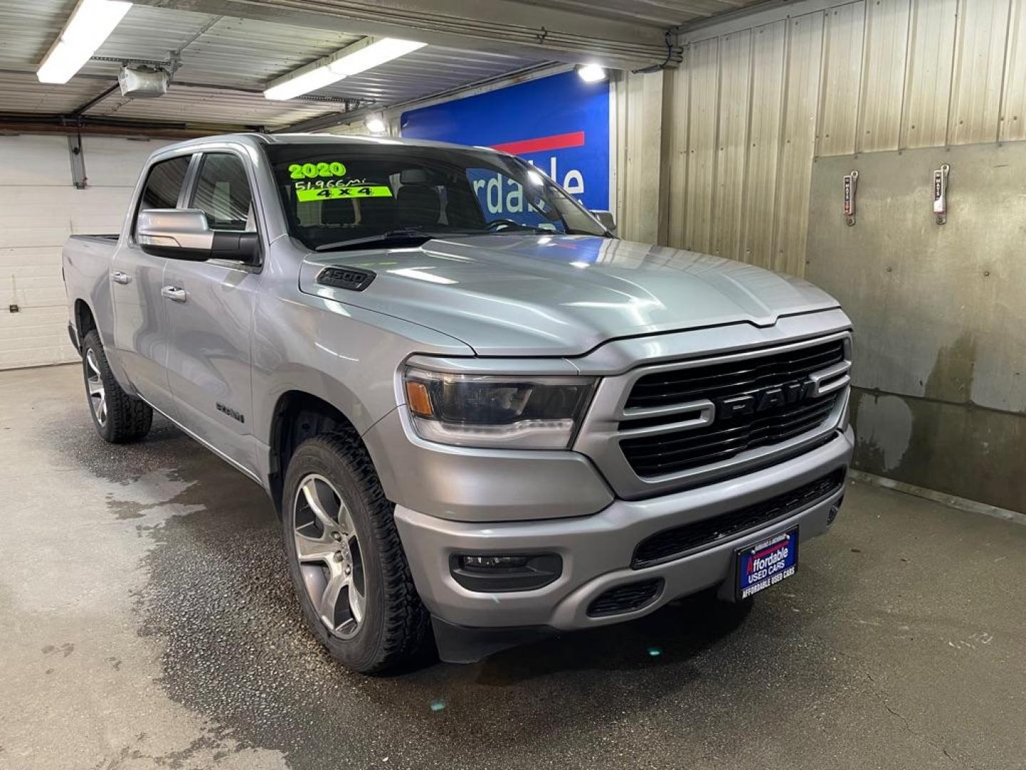 2020 SILVER RAM 1500 REBEL (1C6SRFLT9LN) with an 5.7L engine, Automatic transmission, located at 2525 S. Cushman, Fairbanks, AK, 99701, (907) 452-5707, 64.824036, -147.712311 - Photo#0