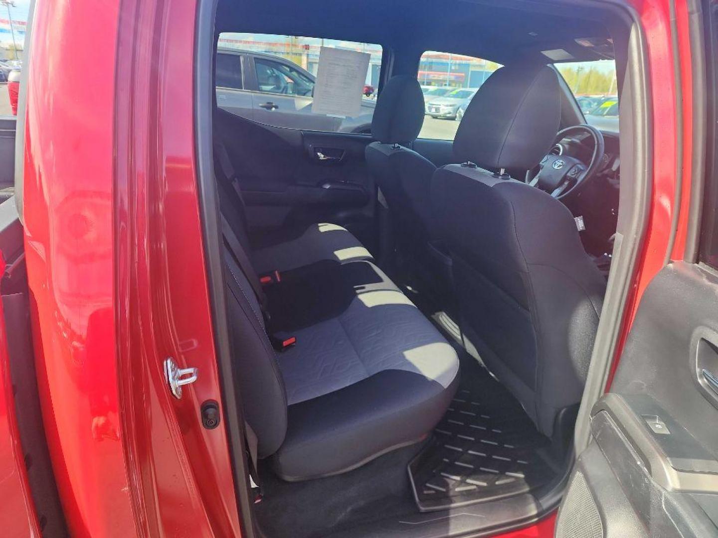 2022 RED TOYOTA TACOMA TRD DOUBLE CAB (3TMCZ5AN5NM) with an 3.5L engine, Automatic transmission, located at 2525 S. Cushman, Fairbanks, AK, 99701, (907) 452-5707, 64.824036, -147.712311 - Photo#3