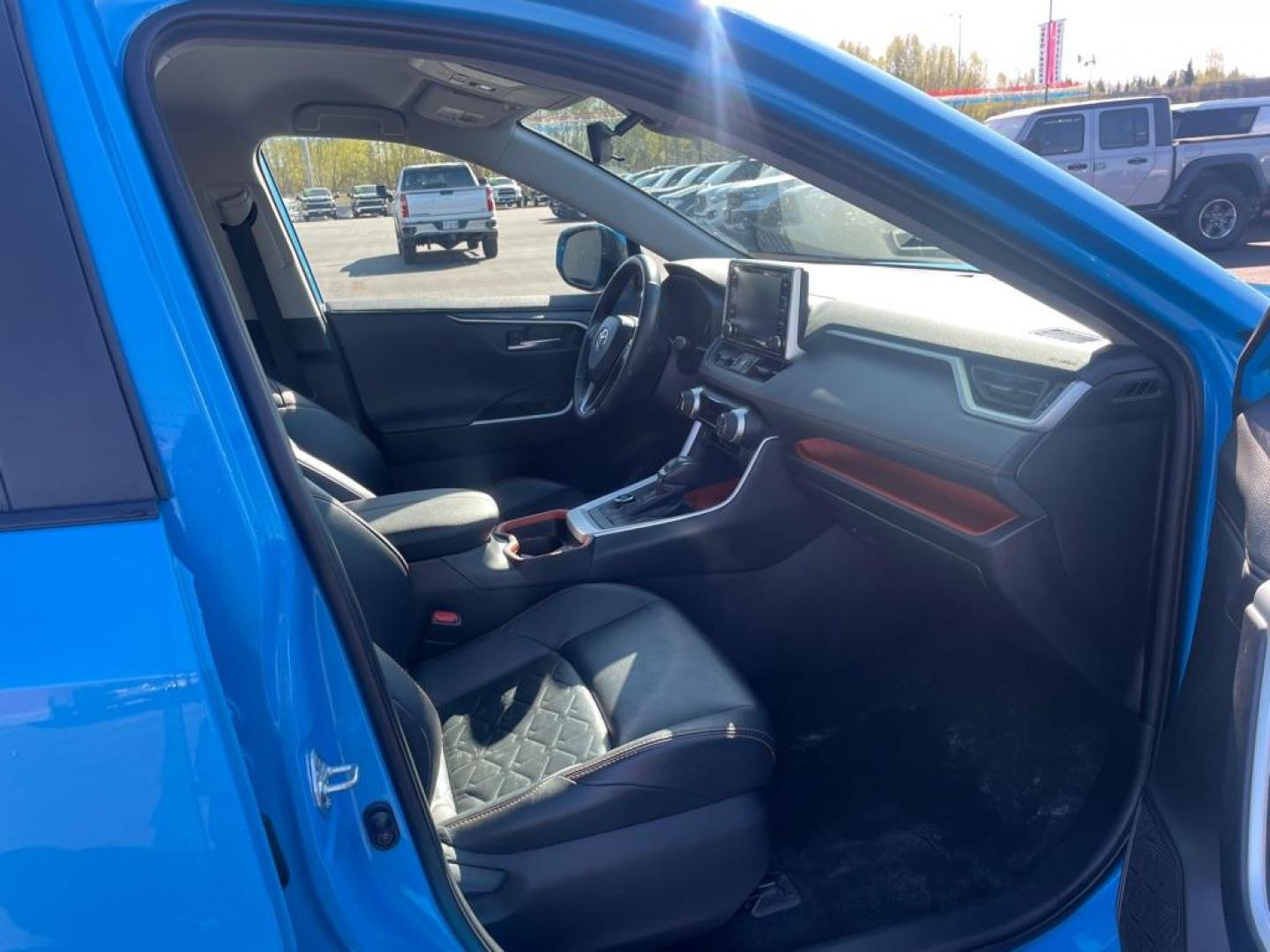 2021 BLUE TOYOTA RAV4 ADVENTURE (2T3J1RFV9MW) with an 2.5L engine, Automatic transmission, located at 2525 S. Cushman, Fairbanks, AK, 99701, (907) 452-5707, 64.824036, -147.712311 - Photo#5