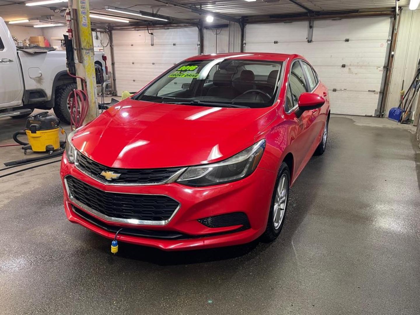 2016 RED CHEVROLET CRUZE LT (1G1BE5SM7G7) with an 1.4L engine, Automatic transmission, located at 2525 S. Cushman, Fairbanks, AK, 99701, (907) 452-5707, 64.824036, -147.712311 - Photo#1