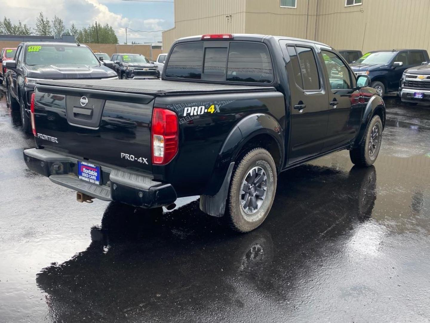 2015 BLACK NISSAN FRONTIER S (1N6AD0EV0FN) with an 4.0L engine, Automatic transmission, located at 2525 S. Cushman, Fairbanks, AK, 99701, (907) 452-5707, 64.824036, -147.712311 - Photo#2