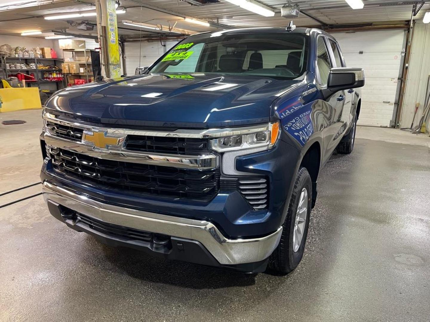 2023 BLUE CHEVROLET SILVERADO 1500 LT (3GCUDDED7PG) with an 5.3L engine, Automatic transmission, located at 2525 S. Cushman, Fairbanks, AK, 99701, (907) 452-5707, 64.824036, -147.712311 - Photo#1