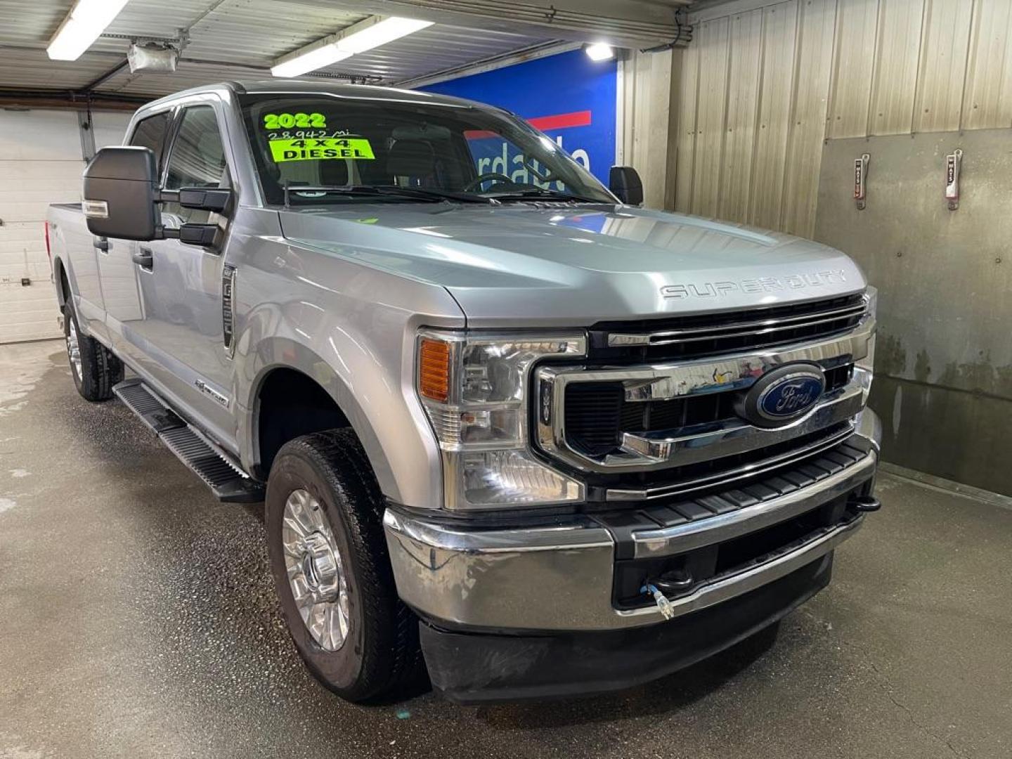 2022 SILVER FORD F350 SUPER DUTY (1FT8W3BT9NE) with an 6.7L engine, Automatic transmission, located at 2525 S. Cushman, Fairbanks, AK, 99701, (907) 452-5707, 64.824036, -147.712311 - Photo#0