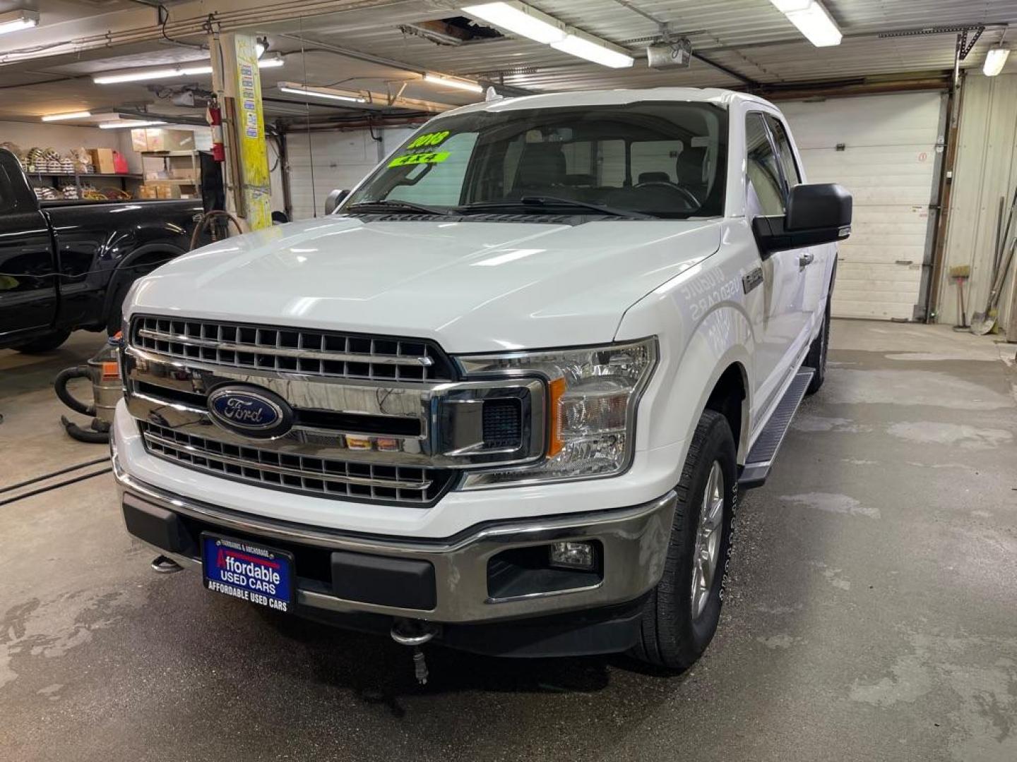 2018 WHITE FORD F150 SUPER CAB (1FTFX1EG4JF) with an 3.5L engine, Automatic transmission, located at 2525 S. Cushman, Fairbanks, AK, 99701, (907) 452-5707, 64.824036, -147.712311 - Photo#1