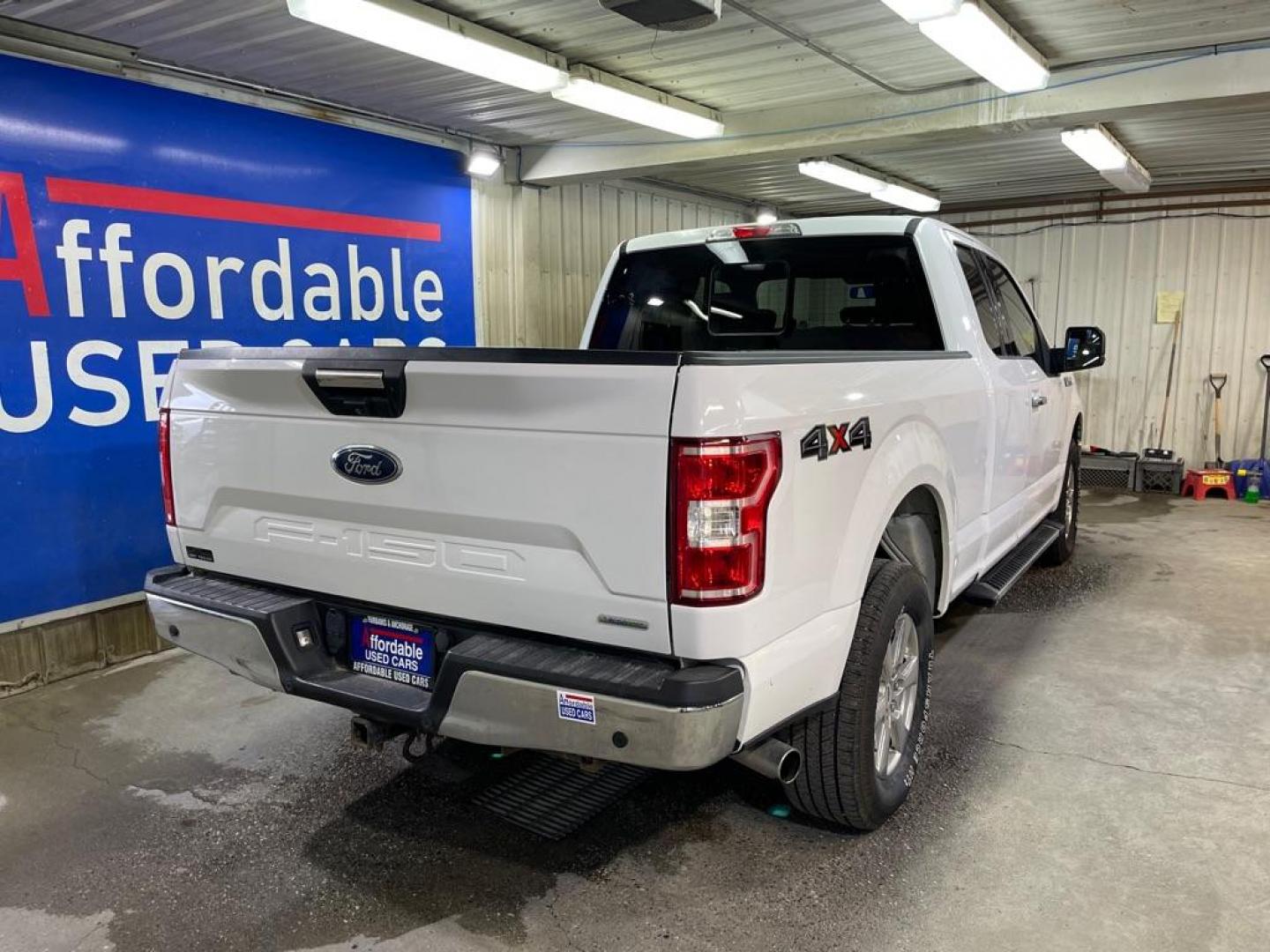 2018 WHITE FORD F150 SUPER CAB (1FTFX1EG4JF) with an 3.5L engine, Automatic transmission, located at 2525 S. Cushman, Fairbanks, AK, 99701, (907) 452-5707, 64.824036, -147.712311 - Photo#2