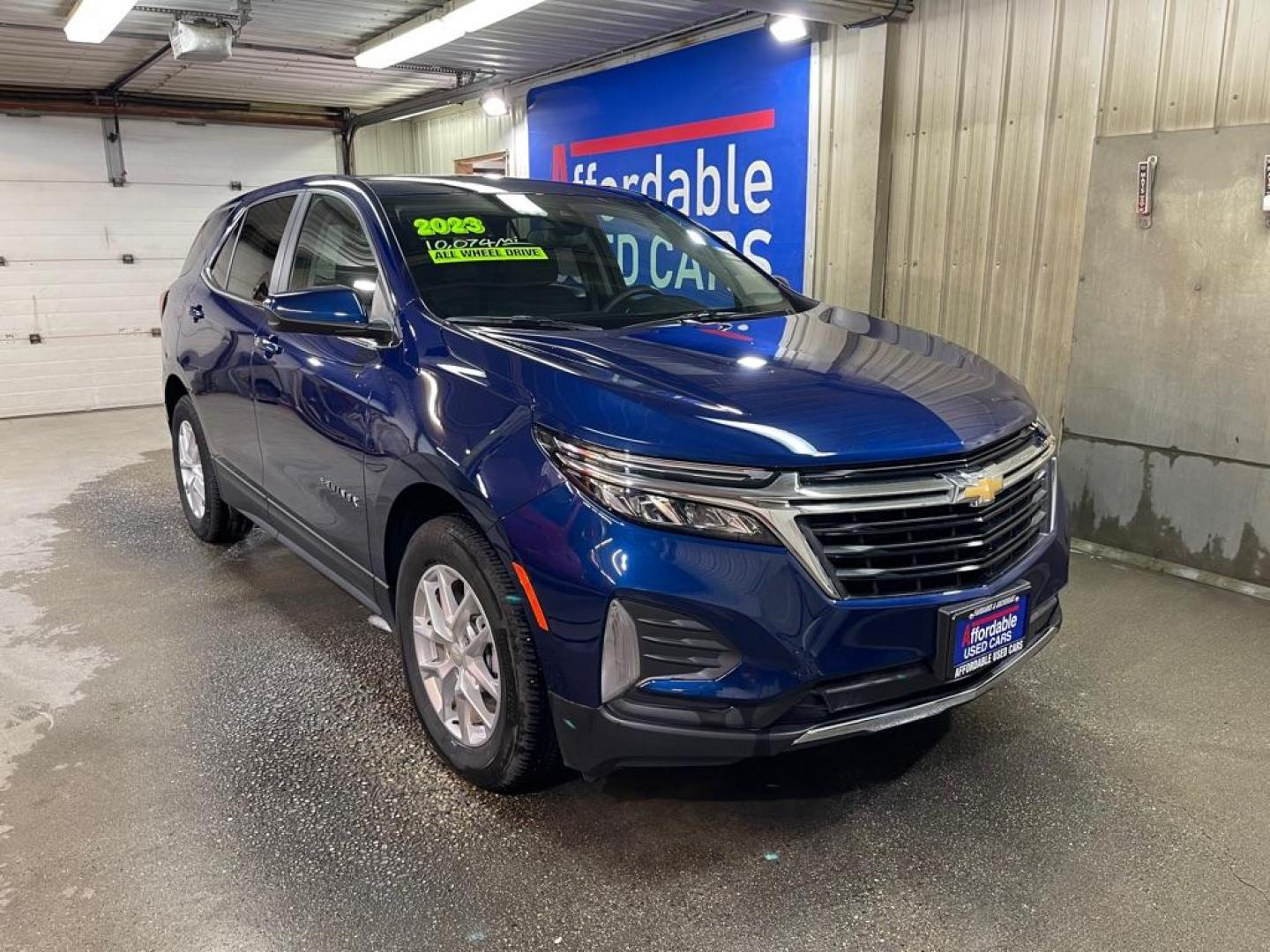 2023 BLUE CHEVROLET EQUINOX LT (3GNAXUEG2PL) with an 1.5L engine, Automatic transmission, located at 2525 S. Cushman, Fairbanks, AK, 99701, (907) 452-5707, 64.824036, -147.712311 - Photo#0