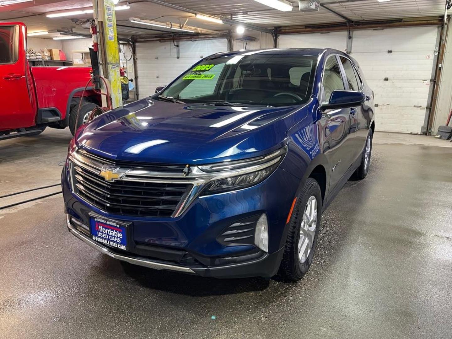 2023 BLUE CHEVROLET EQUINOX LT (3GNAXUEG2PL) with an 1.5L engine, Automatic transmission, located at 2525 S. Cushman, Fairbanks, AK, 99701, (907) 452-5707, 64.824036, -147.712311 - Photo#1