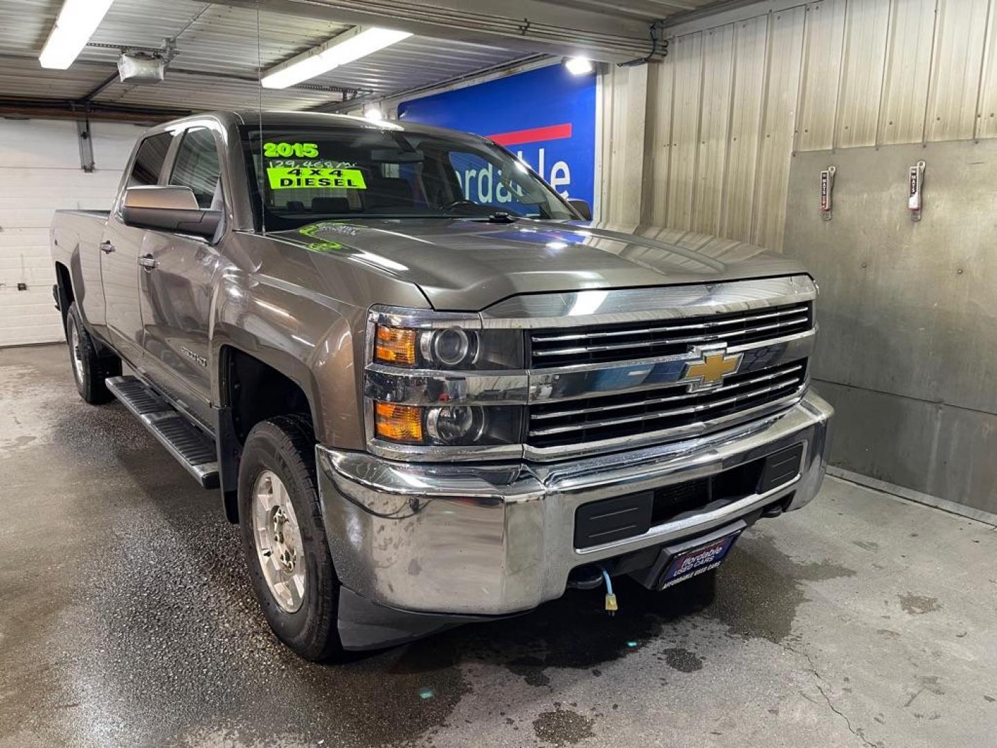 2015 BROWN CHEVROLET SILVERADO 2500 HEAVY DUTY LT (1GC1KVE81FF) with an 6.6L engine, Automatic transmission, located at 2525 S. Cushman, Fairbanks, AK, 99701, (907) 452-5707, 64.824036, -147.712311 - Photo#0