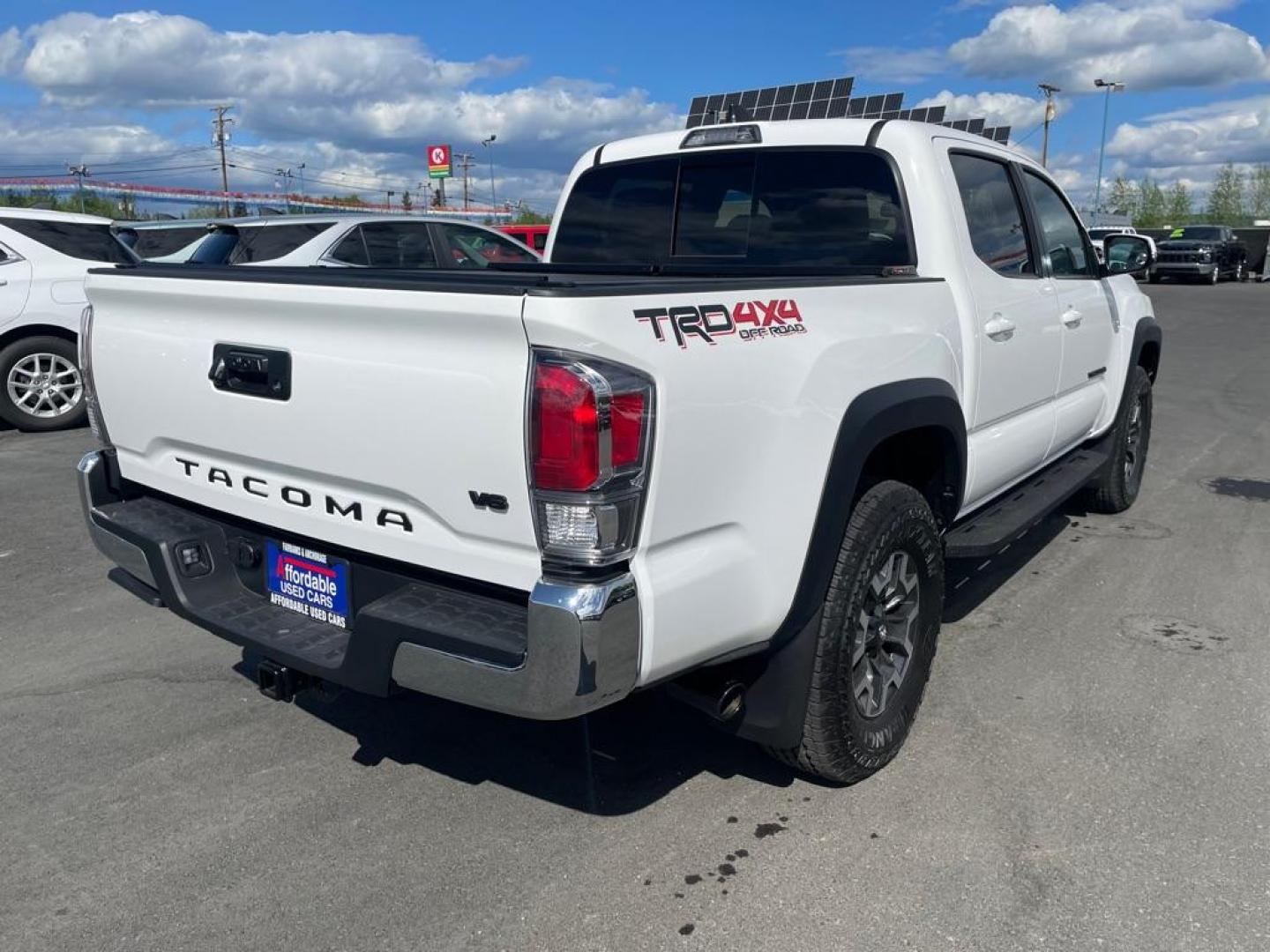 2023 WHITE TOYOTA TACOMA DOUBLE CAB (3TMCZ5AN1PM) with an 3.5L engine, Automatic transmission, located at 2525 S. Cushman, Fairbanks, AK, 99701, (907) 452-5707, 64.824036, -147.712311 - Photo#3