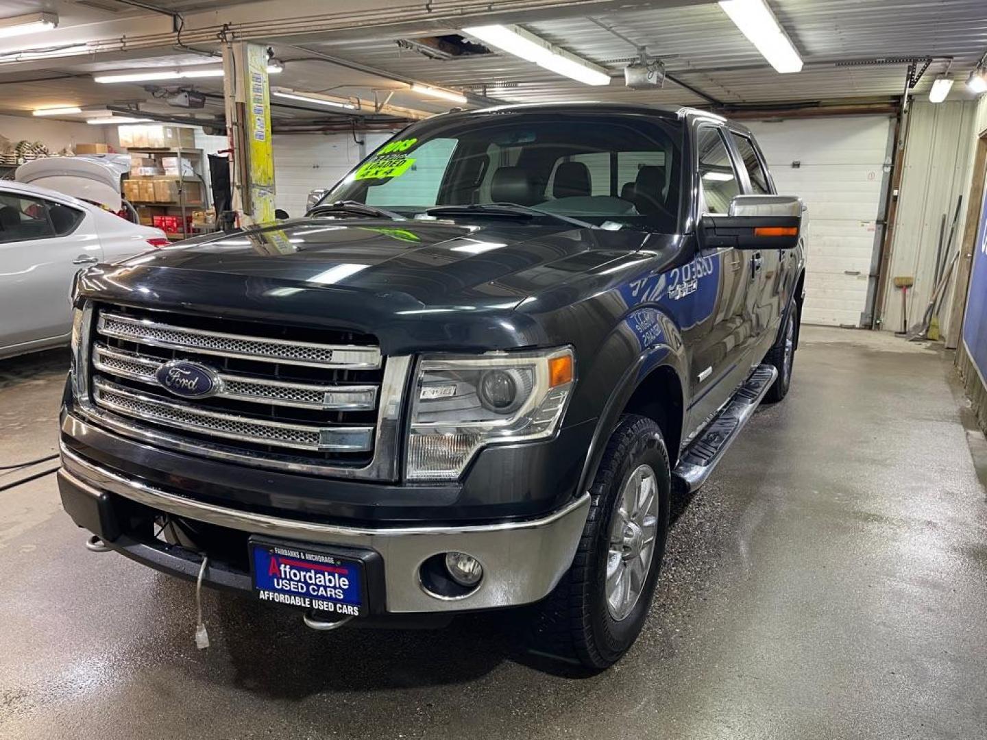 2013 GRAY FORD F150 SUPERCREW (1FTFW1ET8DF) with an 3.5L engine, Automatic transmission, located at 2525 S. Cushman, Fairbanks, AK, 99701, (907) 452-5707, 64.824036, -147.712311 - Photo#1