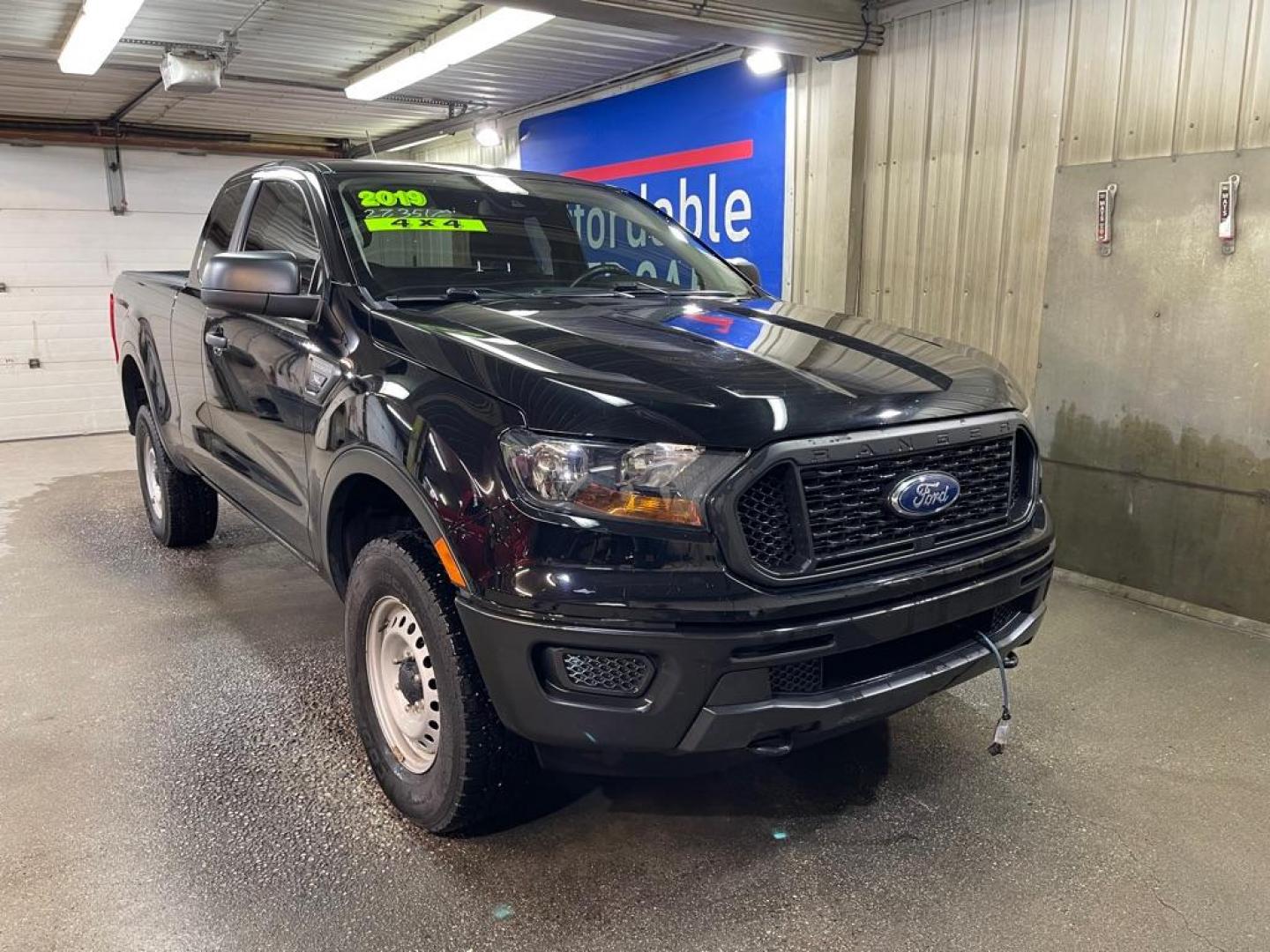 2019 BLACK FORD RANGER XL (1FTER1FH4KL) with an 2.3L engine, Automatic transmission, located at 2525 S. Cushman, Fairbanks, AK, 99701, (907) 452-5707, 64.824036, -147.712311 - Photo#0