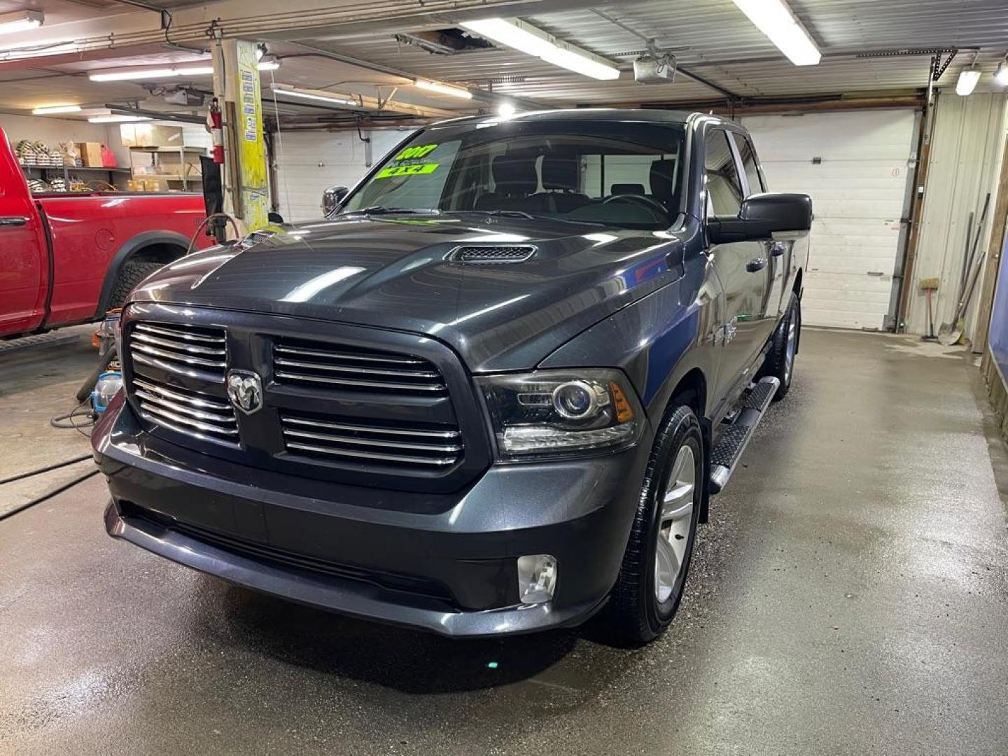 2017 BLACK RAM 1500 SPORT (1C6RR7HT8HS) with an 5.7L engine, Automatic transmission, located at 2525 S. Cushman, Fairbanks, AK, 99701, (907) 452-5707, 64.824036, -147.712311 - Photo#1