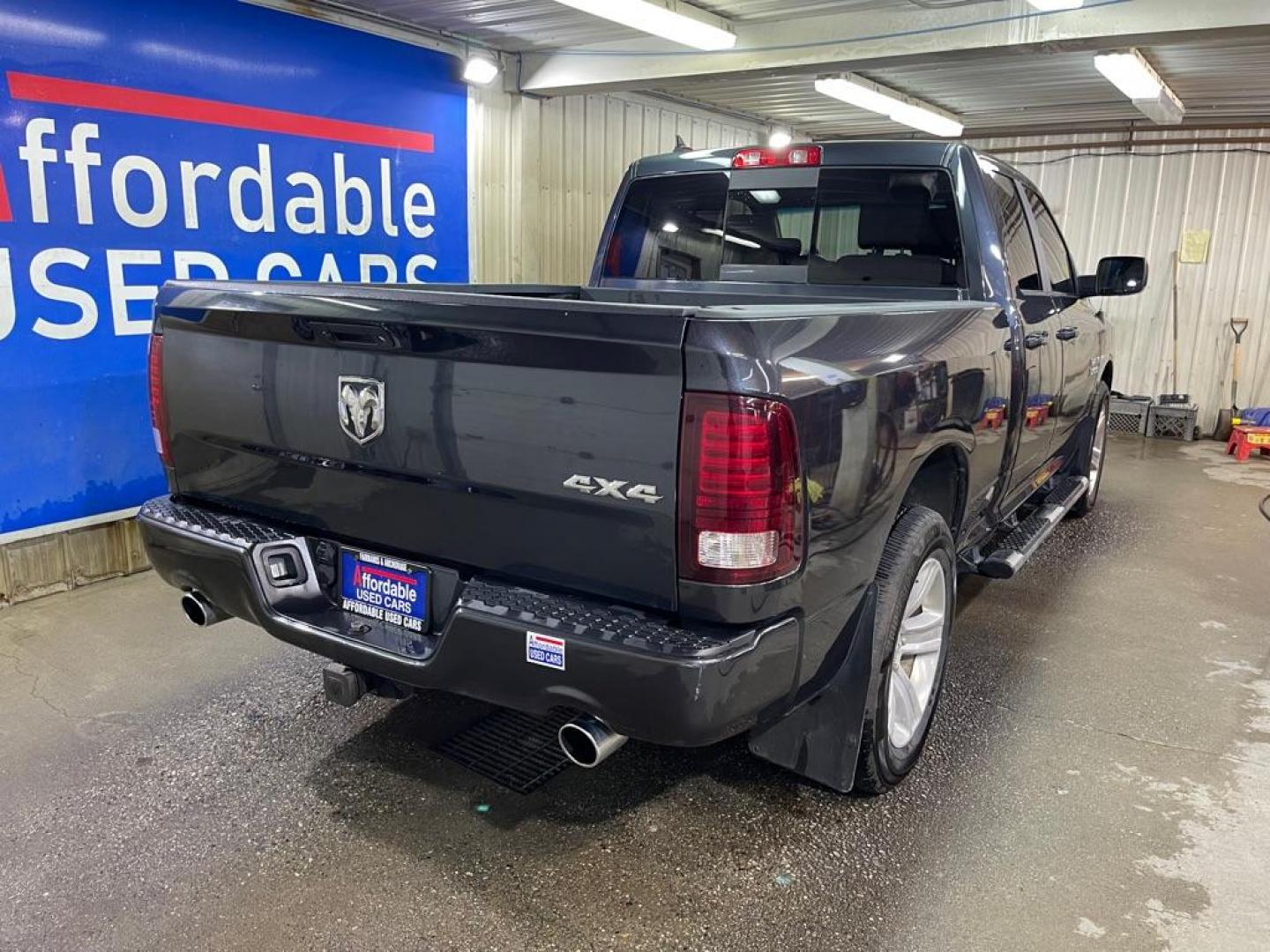 2017 BLACK RAM 1500 SPORT (1C6RR7HT8HS) with an 5.7L engine, Automatic transmission, located at 2525 S. Cushman, Fairbanks, AK, 99701, (907) 452-5707, 64.824036, -147.712311 - Photo#2