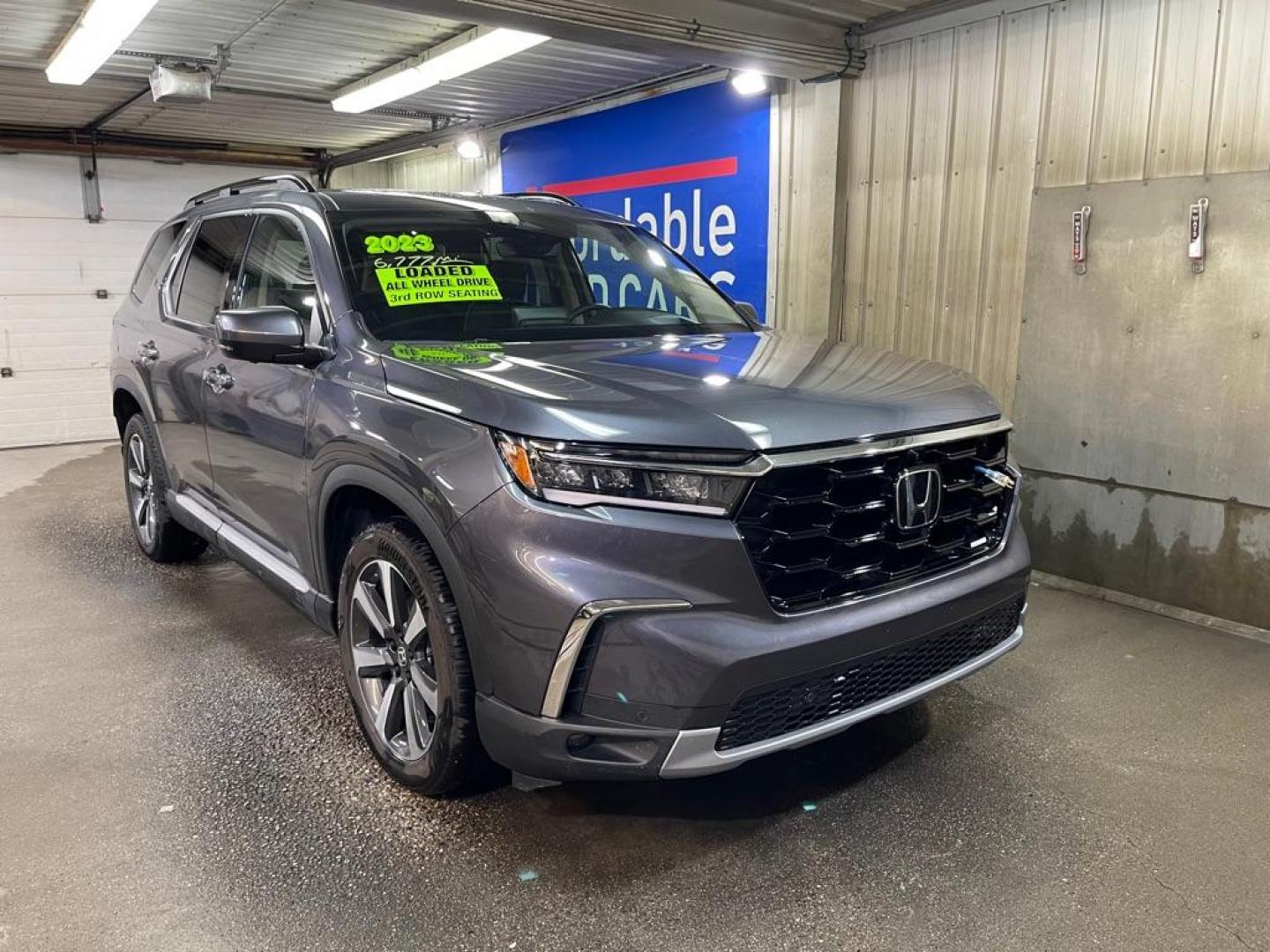 2023 GRAY HONDA PILOT ELITE (5FNYG1H81PB) with an 3.5L engine, Automatic transmission, located at 2525 S. Cushman, Fairbanks, AK, 99701, (907) 452-5707, 64.824036, -147.712311 - Photo#0