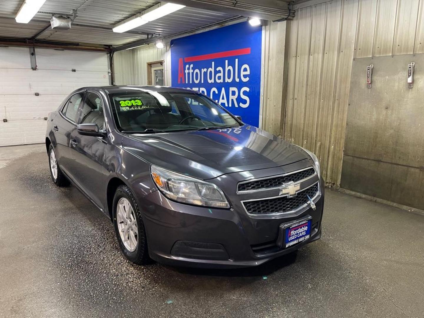 2013 BLACK CHEVROLET MALIBU LS (1G11A5SA6DF) with an 2.5L engine, Automatic transmission, located at 2525 S. Cushman, Fairbanks, AK, 99701, (907) 452-5707, 64.824036, -147.712311 - Photo#0