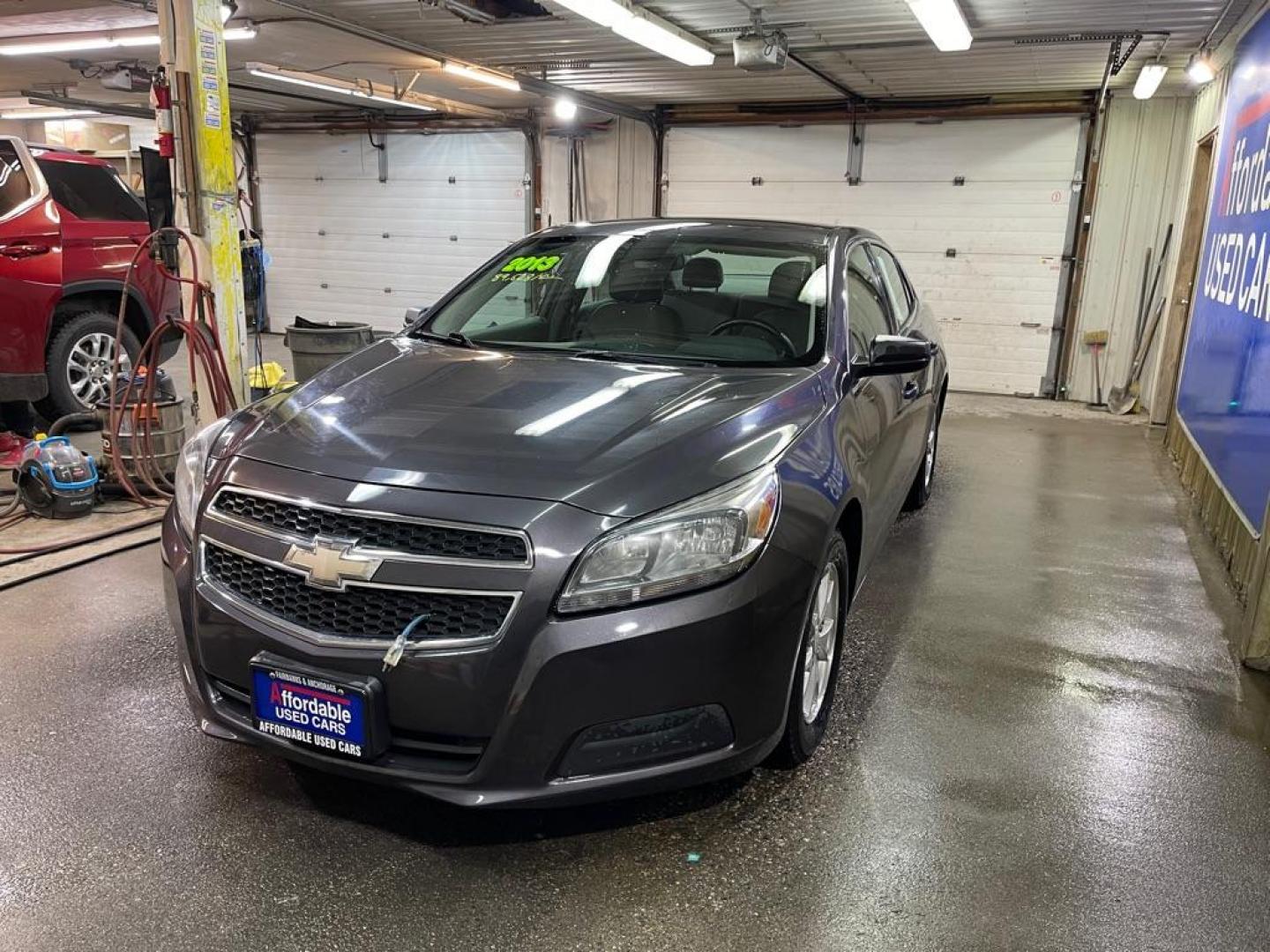 2013 BLACK CHEVROLET MALIBU LS (1G11A5SA6DF) with an 2.5L engine, Automatic transmission, located at 2525 S. Cushman, Fairbanks, AK, 99701, (907) 452-5707, 64.824036, -147.712311 - Photo#1