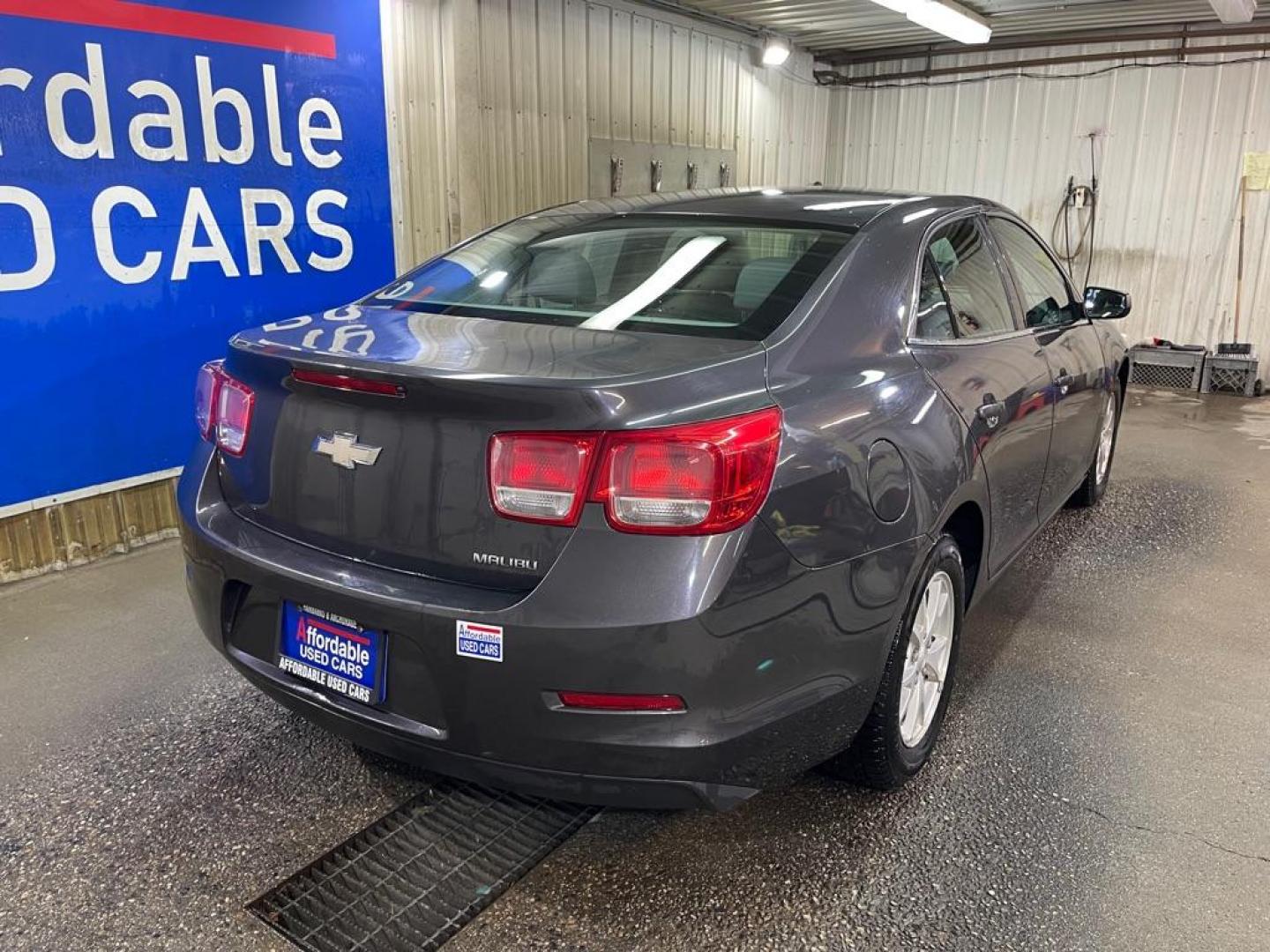 2013 BLACK CHEVROLET MALIBU LS (1G11A5SA6DF) with an 2.5L engine, Automatic transmission, located at 2525 S. Cushman, Fairbanks, AK, 99701, (907) 452-5707, 64.824036, -147.712311 - Photo#2