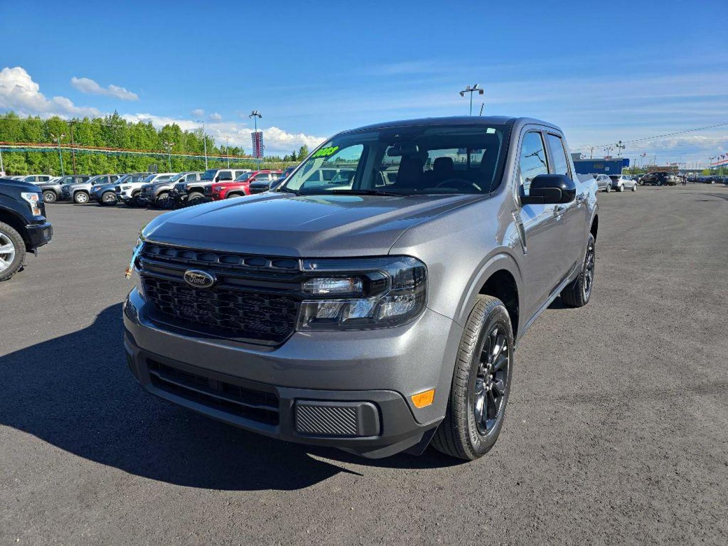 2023 GRAY FORD MAVERICK XL (3FTTW8E34PR) with an 2.5L engine, Continuously Variable transmission, located at 2525 S. Cushman, Fairbanks, AK, 99701, (907) 452-5707, 64.824036, -147.712311 - Photo#0