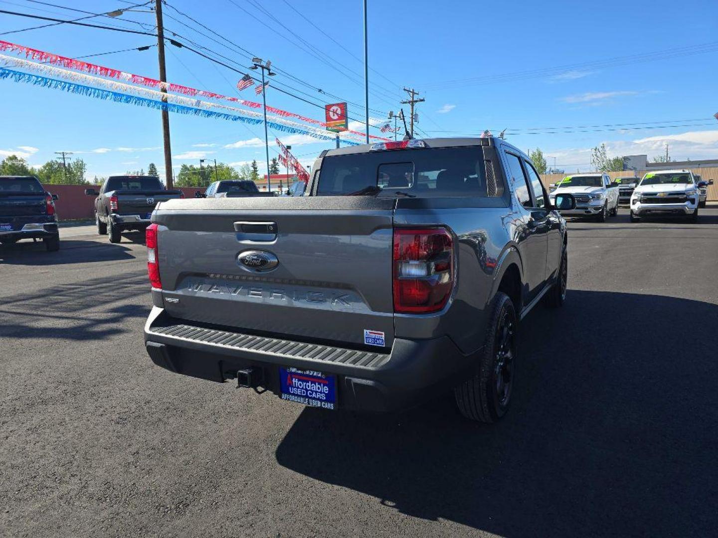 2023 GRAY FORD MAVERICK XL (3FTTW8E34PR) with an 2.5L engine, Continuously Variable transmission, located at 2525 S. Cushman, Fairbanks, AK, 99701, (907) 452-5707, 64.824036, -147.712311 - Photo#2