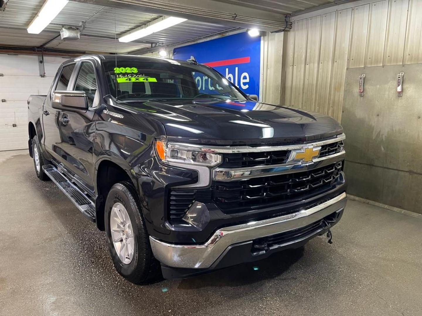 2023 BLUE CHEVROLET SILVERADO 1500 LT (2GCUDDED1P1) with an 5.3L engine, Automatic transmission, located at 2525 S. Cushman, Fairbanks, AK, 99701, (907) 452-5707, 64.824036, -147.712311 - Photo#0