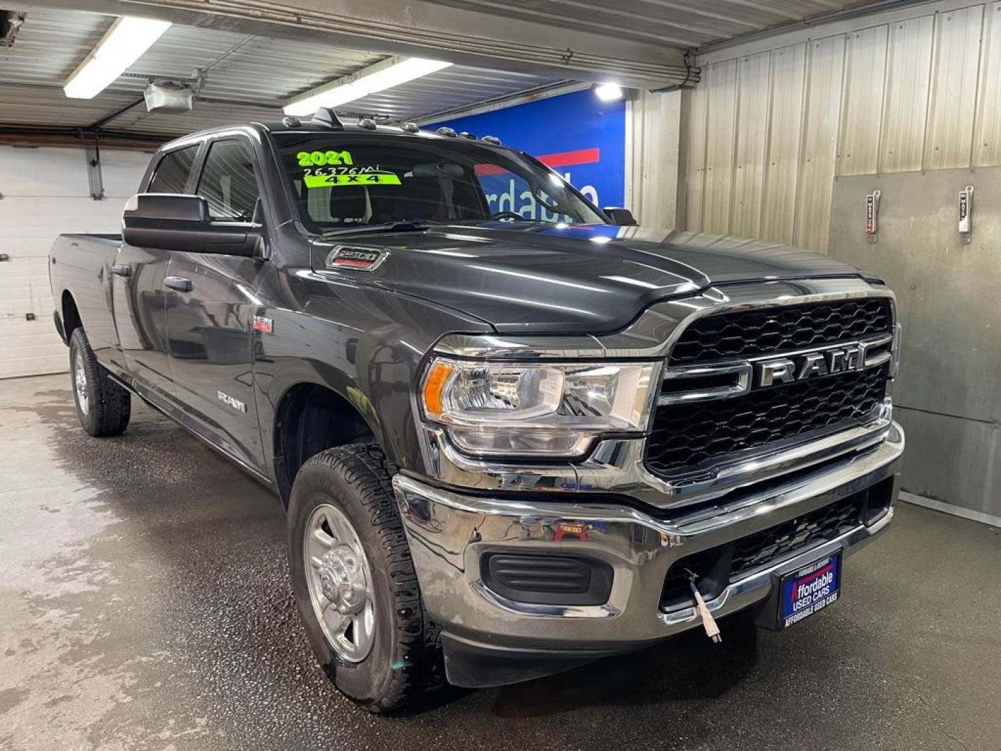 2021 GRAY RAM 2500 TRADESMAN (3C6UR5HJ4MG) with an 6.4L engine, Automatic transmission, located at 2525 S. Cushman, Fairbanks, AK, 99701, (907) 452-5707, 64.824036, -147.712311 - Photo#0