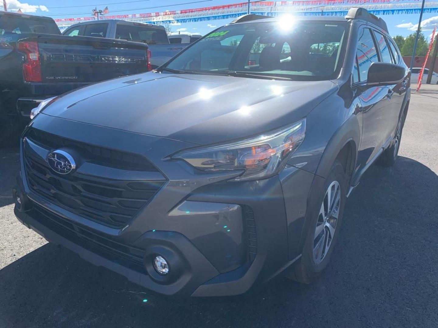 2024 GRAY SUBARU OUTBACK (4S4BTAAC0R3) with an 2.5L engine, Automatic transmission, located at 2525 S. Cushman, Fairbanks, AK, 99701, (907) 452-5707, 64.824036, -147.712311 - Photo#1