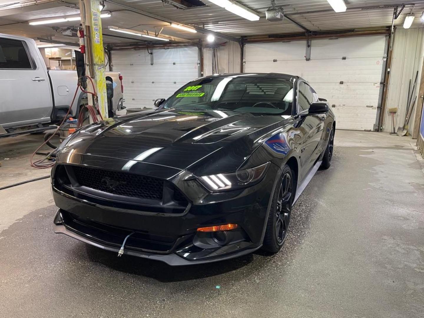 2017 BLACK FORD MUSTANG GT (1FA6P8CF2H5) with an 5.0L engine, Automatic transmission, located at 2525 S. Cushman, Fairbanks, AK, 99701, (907) 452-5707, 64.824036, -147.712311 - Photo#1