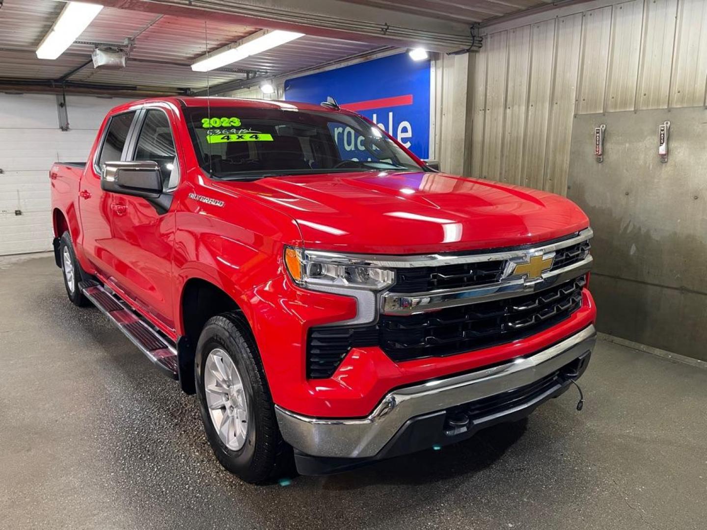 2023 RED CHEVROLET SILVERADO 1500 LT (1GCUDDED7PZ) with an 5.3L engine, Automatic transmission, located at 2525 S. Cushman, Fairbanks, AK, 99701, (907) 452-5707, 64.824036, -147.712311 - Photo#0