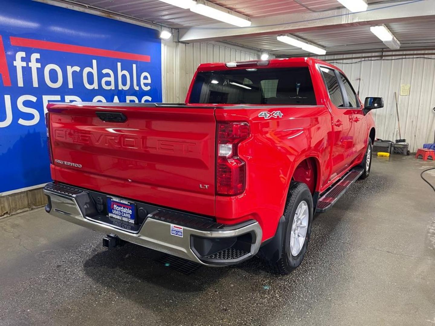 2023 RED CHEVROLET SILVERADO 1500 LT (1GCUDDED7PZ) with an 5.3L engine, Automatic transmission, located at 2525 S. Cushman, Fairbanks, AK, 99701, (907) 452-5707, 64.824036, -147.712311 - Photo#2