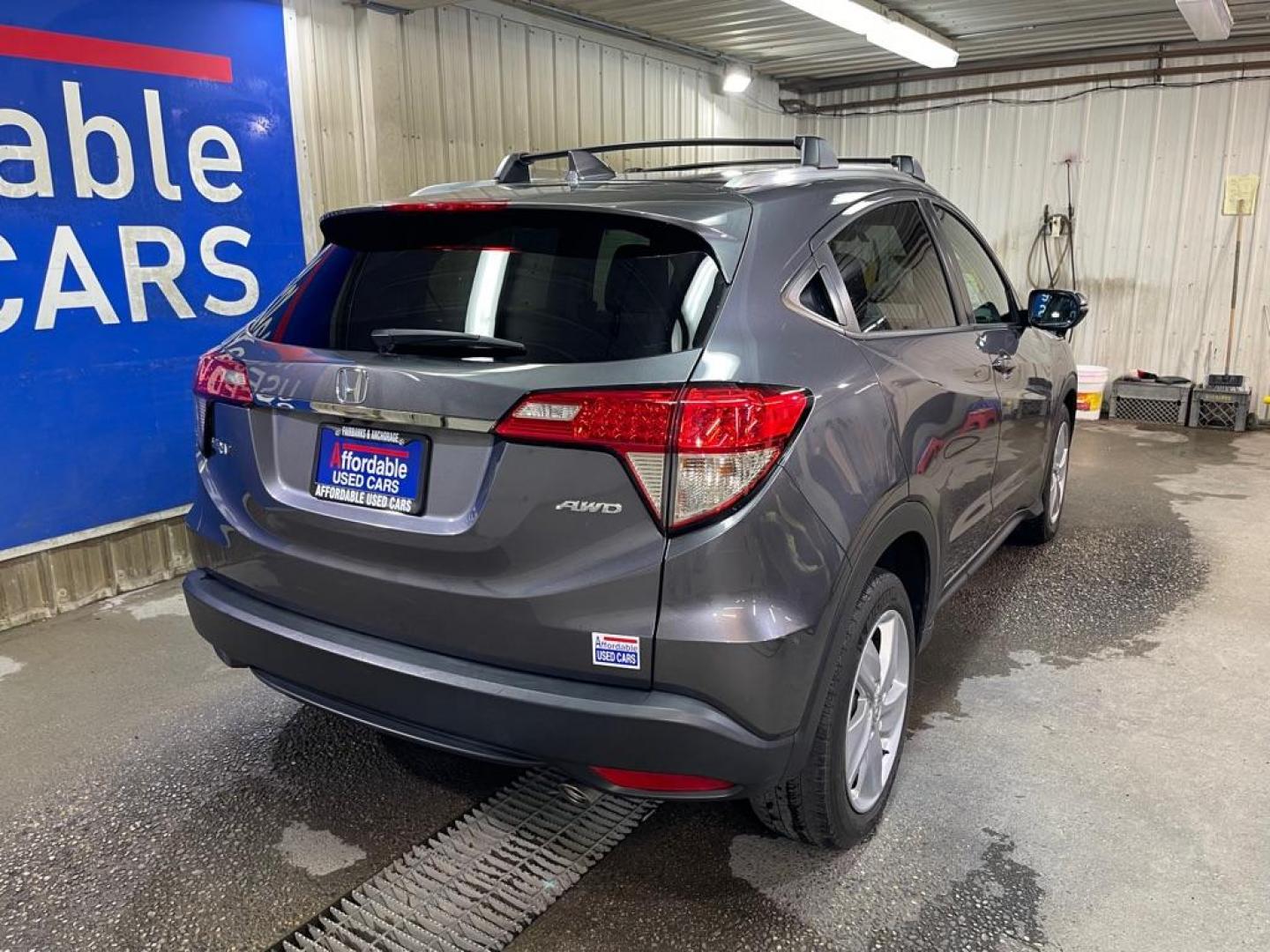 2019 GREY HONDA HR-V EX (3CZRU6H5XKM) with an 1.8L engine, Continuously Variable transmission, located at 2525 S. Cushman, Fairbanks, AK, 99701, (907) 452-5707, 64.824036, -147.712311 - Photo#2