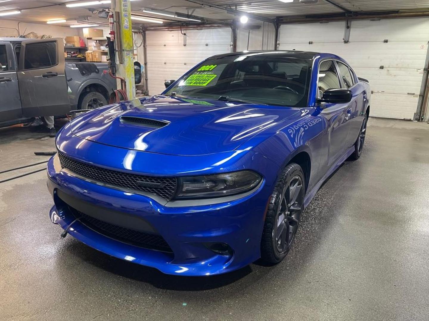 2021 BLUE DODGE CHARGER GT (2C3CDXMG2MH) with an 3.6L engine, Automatic transmission, located at 2525 S. Cushman, Fairbanks, AK, 99701, (907) 452-5707, 64.824036, -147.712311 - Photo#1
