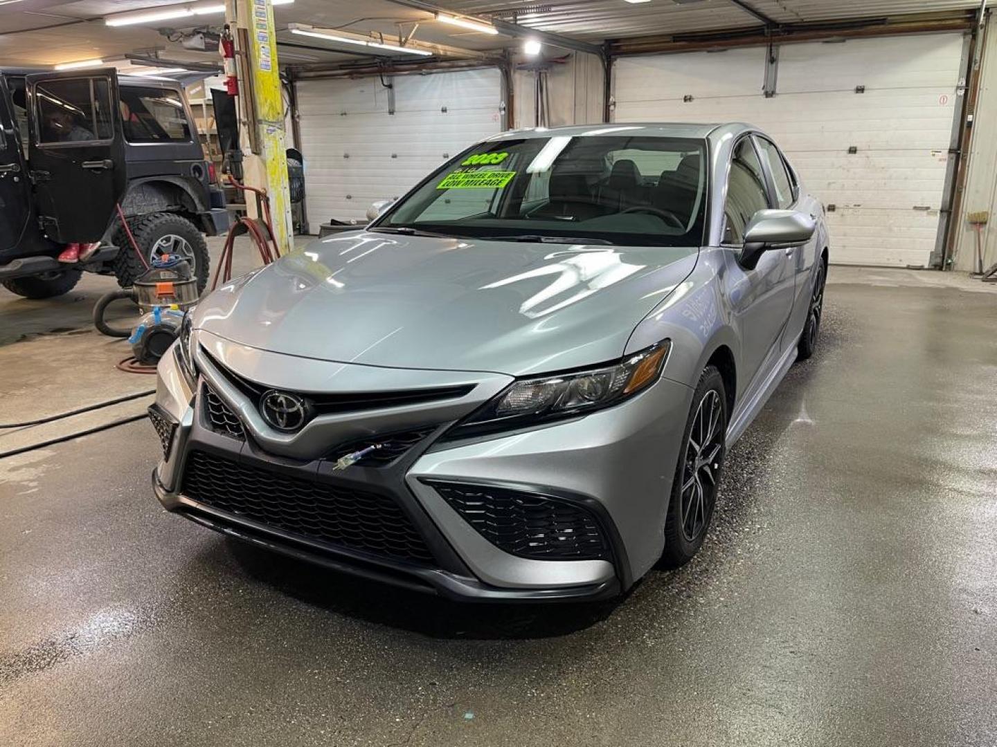 2023 SILVER TOYOTA CAMRY SE NIGHT SHADE (4T1T11BK3PU) with an 2.5L engine, Automatic transmission, located at 2525 S. Cushman, Fairbanks, AK, 99701, (907) 452-5707, 64.824036, -147.712311 - Photo#1