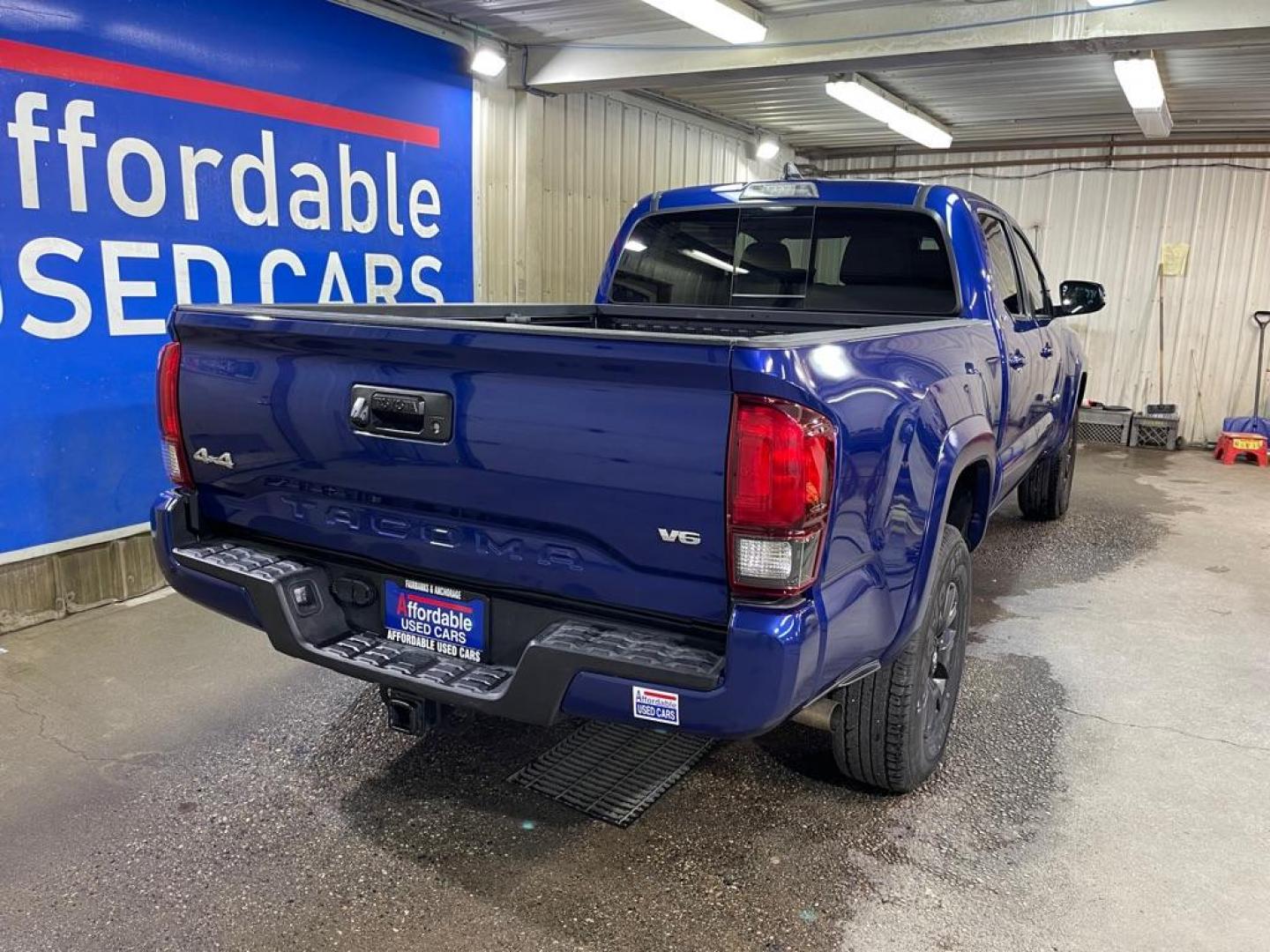 2023 BLUE TOYOTA TACOMA DOUBLE CAB (3TMDZ5BN2PM) with an 3.5L engine, Automatic transmission, located at 2525 S. Cushman, Fairbanks, AK, 99701, (907) 452-5707, 64.824036, -147.712311 - Photo#2