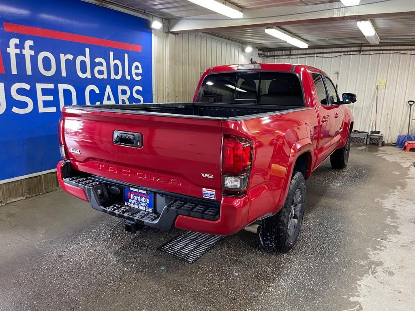 2023 RED TOYOTA TACOMA DOUBLE CAB (3TMDZ5BNXPM) with an 3.5L engine, Automatic transmission, located at 2525 S. Cushman, Fairbanks, AK, 99701, (907) 452-5707, 64.824036, -147.712311 - Photo#2