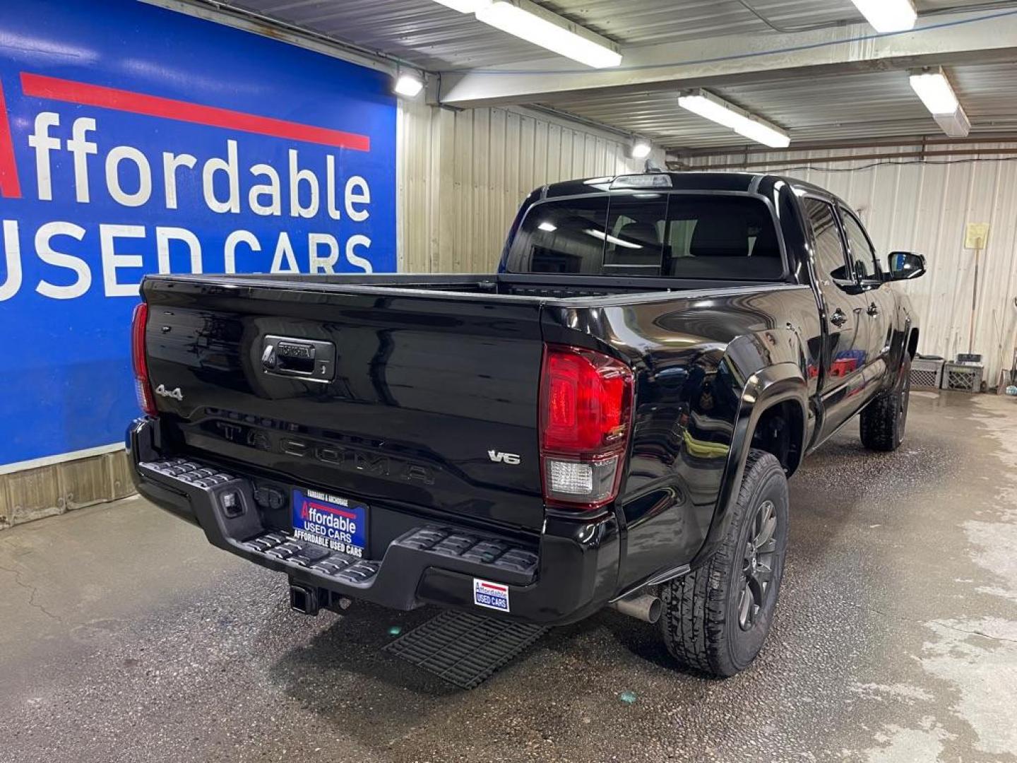 2023 BLACK TOYOTA TACOMA DOUBLE CAB (3TMDZ5BN0PM) with an 3.5L engine, Automatic transmission, located at 2525 S. Cushman, Fairbanks, AK, 99701, (907) 452-5707, 64.824036, -147.712311 - Photo#2