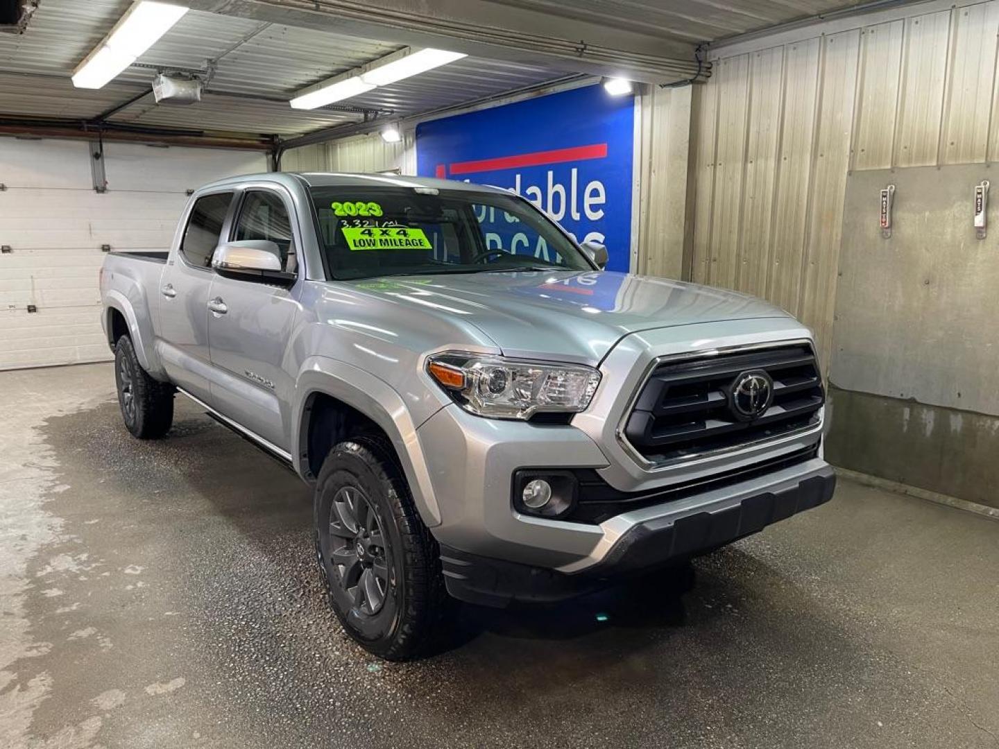 2023 SILVER TOYOTA TACOMA DOUBLE CAB (3TMDZ5BN5PM) with an 3.5L engine, Automatic transmission, located at 2525 S. Cushman, Fairbanks, AK, 99701, (907) 452-5707, 64.824036, -147.712311 - Photo#0