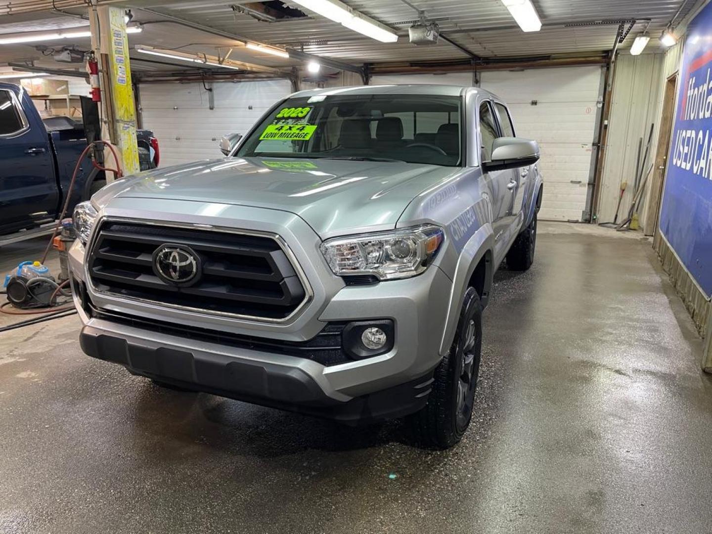 2023 SILVER TOYOTA TACOMA DOUBLE CAB (3TMDZ5BN5PM) with an 3.5L engine, Automatic transmission, located at 2525 S. Cushman, Fairbanks, AK, 99701, (907) 452-5707, 64.824036, -147.712311 - Photo#1