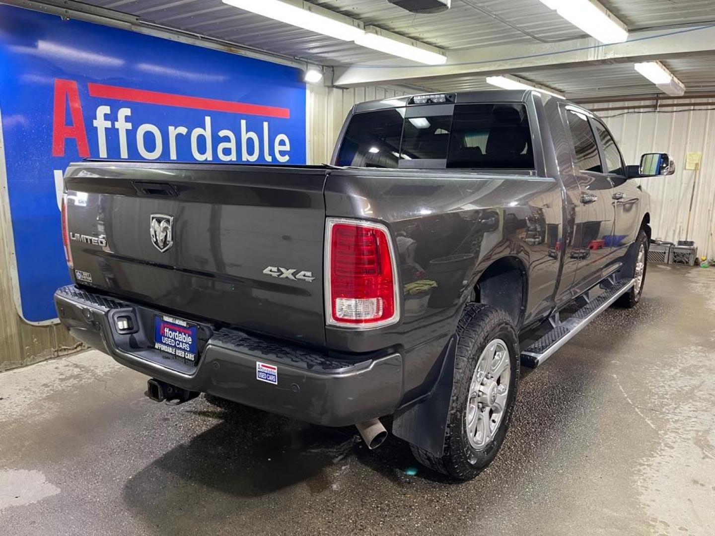 2014 GRAY RAM 2500 LONGHORN (3C6UR5PJ0EG) with an 6.4L engine, Automatic transmission, located at 2525 S. Cushman, Fairbanks, AK, 99701, (907) 452-5707, 64.824036, -147.712311 - Photo#2