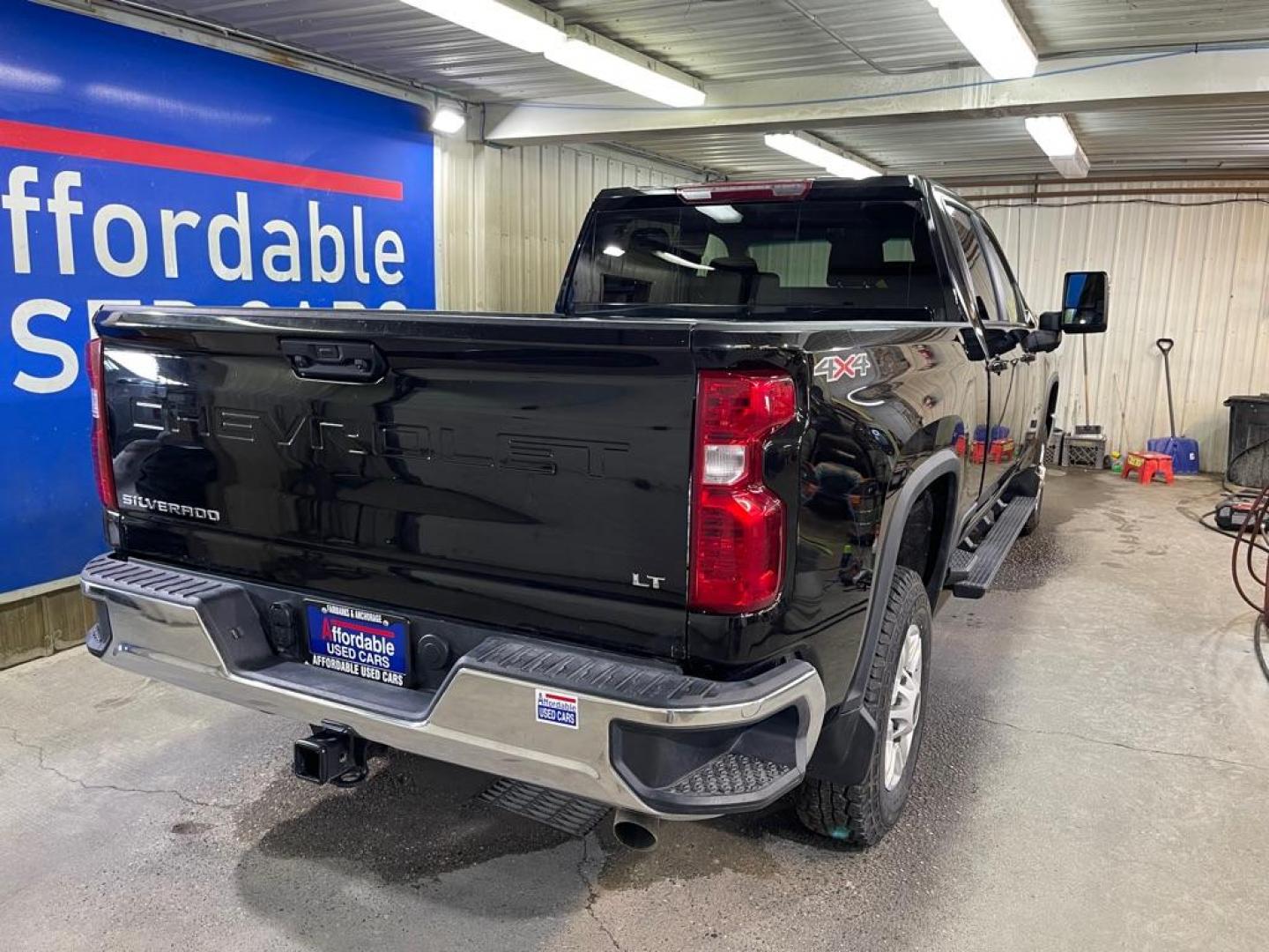 2023 BLACK CHEVROLET SILVERADO 2500 HEAVY DUTY LT (1GC4YNE74PF) with an 6.6L engine, Automatic transmission, located at 2525 S. Cushman, Fairbanks, AK, 99701, (907) 452-5707, 64.824036, -147.712311 - Photo#2