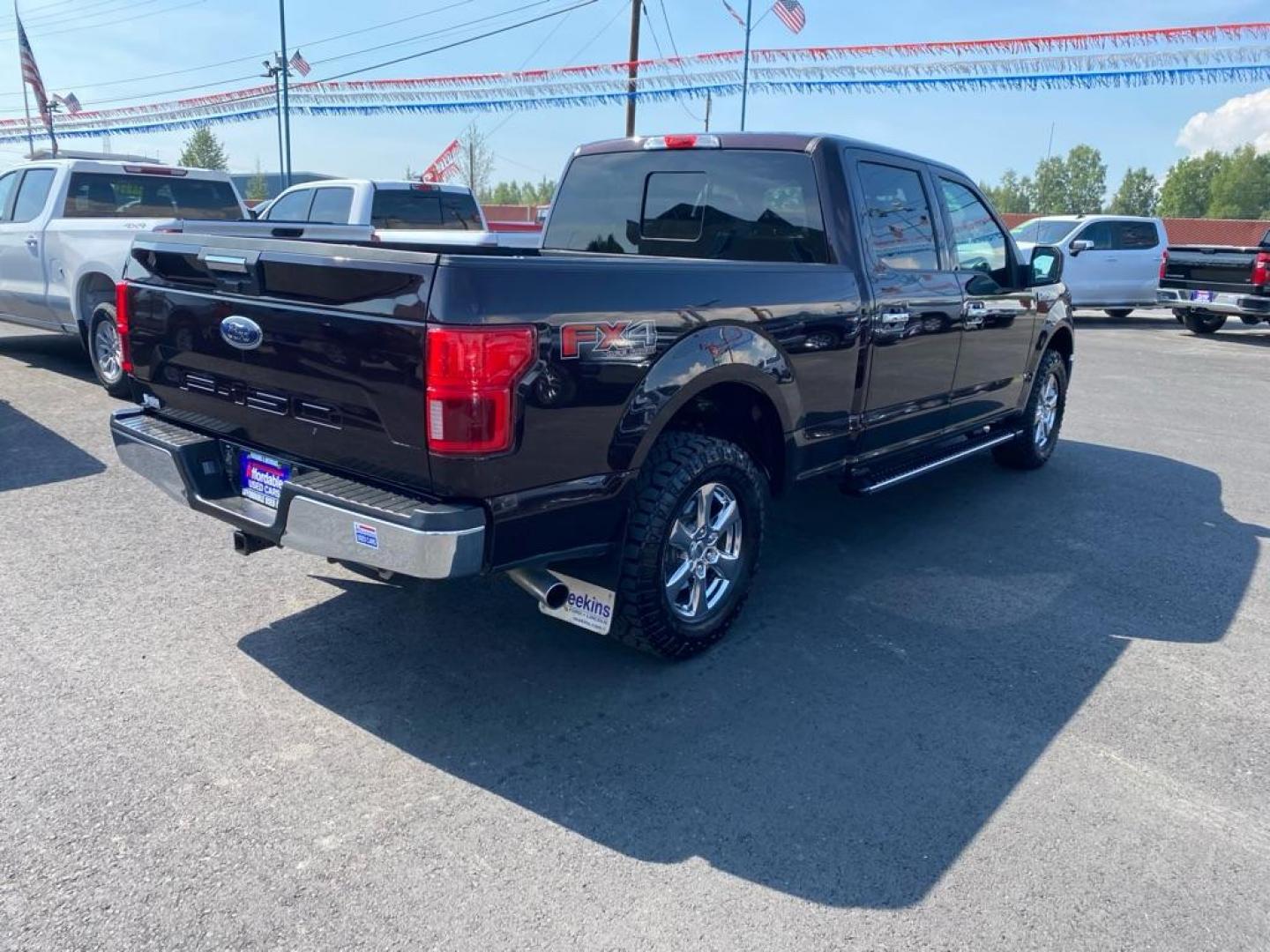 2019 MAROON FORD F150 SUPERCREW (1FTFW1E53KK) with an 5.0L engine, Automatic transmission, located at 2525 S. Cushman, Fairbanks, AK, 99701, (907) 452-5707, 64.824036, -147.712311 - Photo#2