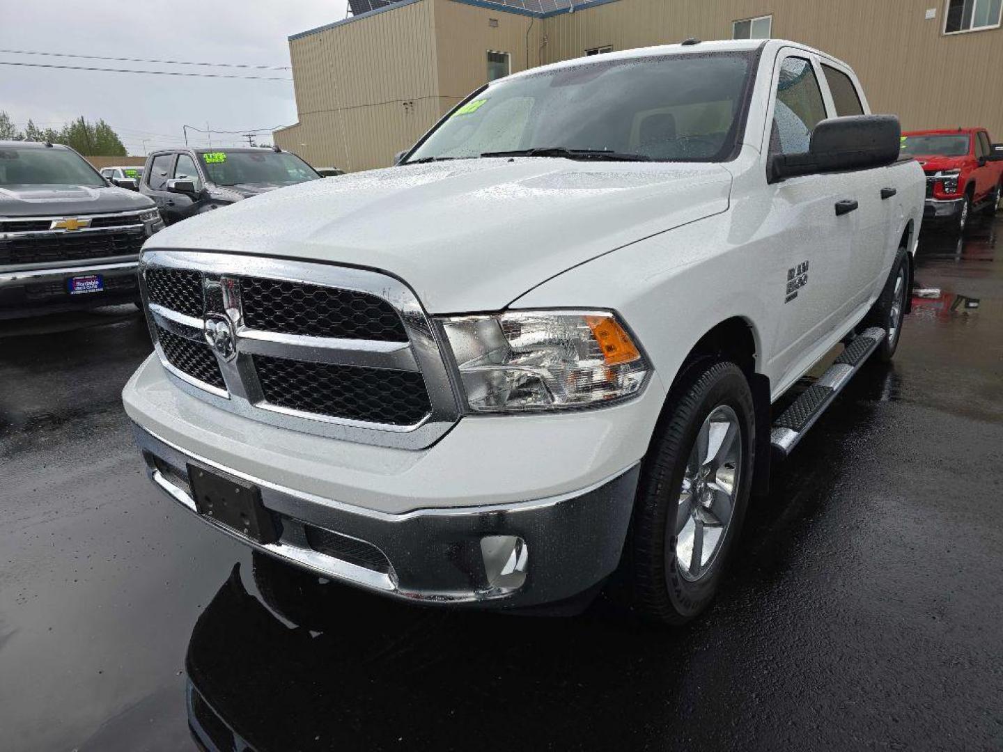 2022 WHITE RAM 1500 CLASSIC TRADESMAN (3C6RR7KG0NG) with an 3.6L engine, Automatic transmission, located at 2525 S. Cushman, Fairbanks, AK, 99701, (907) 452-5707, 64.824036, -147.712311 - Photo#0