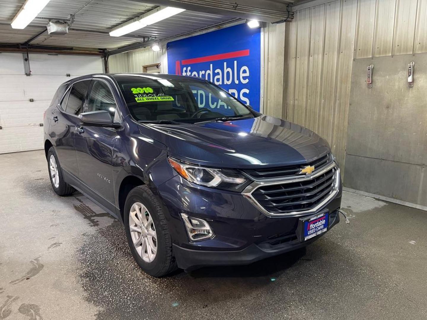 2019 BLUE CHEVROLET EQUINOX LS (3GNAXSEV4KL) with an 1.5L engine, Automatic transmission, located at 2525 S. Cushman, Fairbanks, AK, 99701, (907) 452-5707, 64.824036, -147.712311 - Photo#0