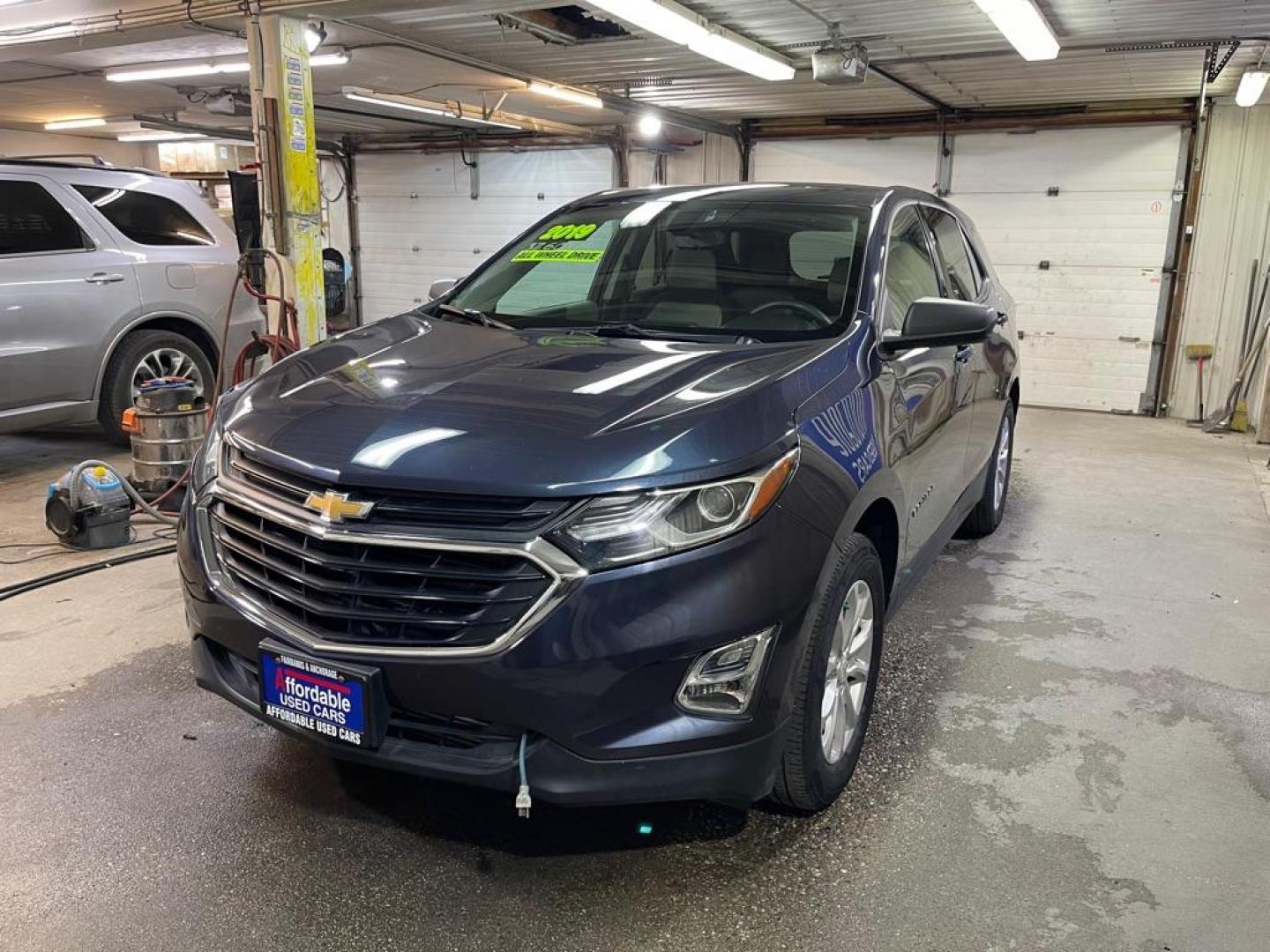 2019 BLUE CHEVROLET EQUINOX LS (3GNAXSEV4KL) with an 1.5L engine, Automatic transmission, located at 2525 S. Cushman, Fairbanks, AK, 99701, (907) 452-5707, 64.824036, -147.712311 - Photo#1