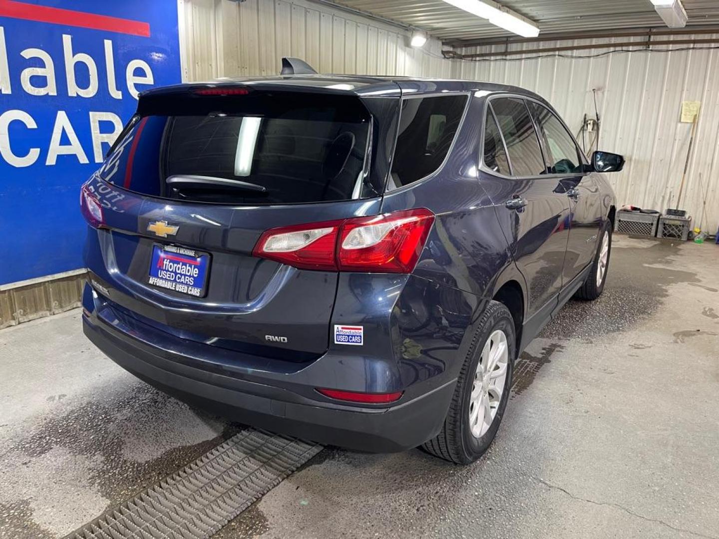 2019 BLUE CHEVROLET EQUINOX LS (3GNAXSEV4KL) with an 1.5L engine, Automatic transmission, located at 2525 S. Cushman, Fairbanks, AK, 99701, (907) 452-5707, 64.824036, -147.712311 - Photo#2