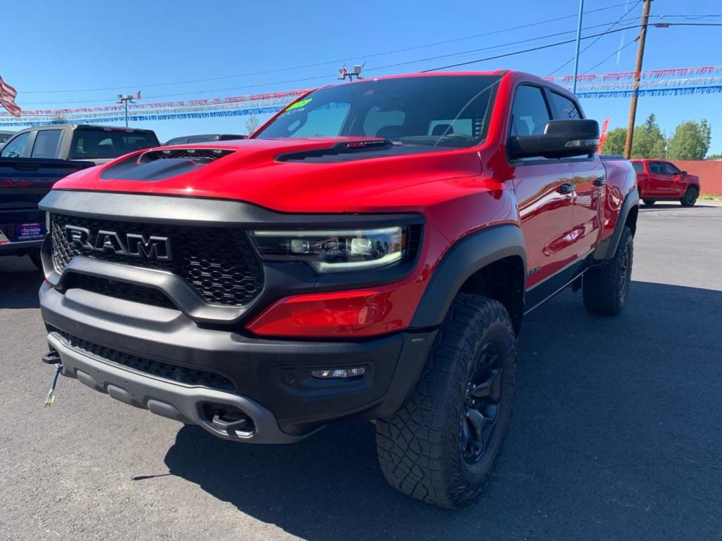 2023 RED RAM 1500 TRX (1C6SRFU94PN) with an 6.2L engine, Automatic transmission, located at 2525 S. Cushman, Fairbanks, AK, 99701, (907) 452-5707, 64.824036, -147.712311 - Photo#1