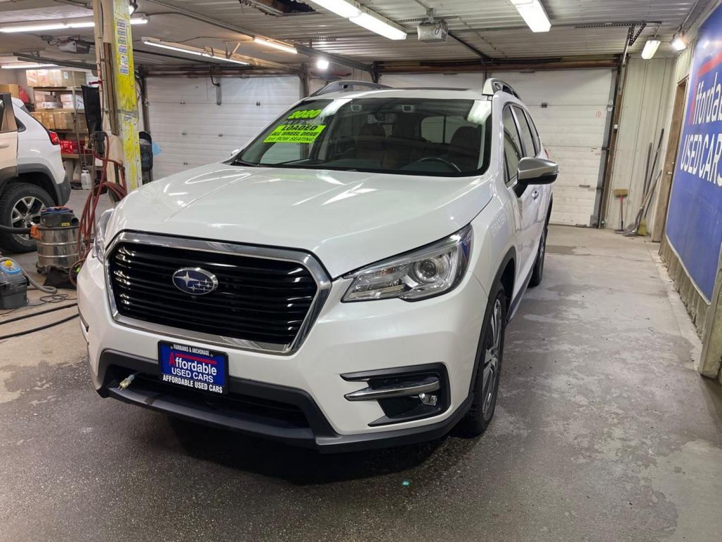 2020 WHITE SUBARU ASCENT TOURING (4S4WMARD5L3) with an 2.4L engine, Automatic transmission, located at 2525 S. Cushman, Fairbanks, AK, 99701, (907) 452-5707, 64.824036, -147.712311 - Photo#1