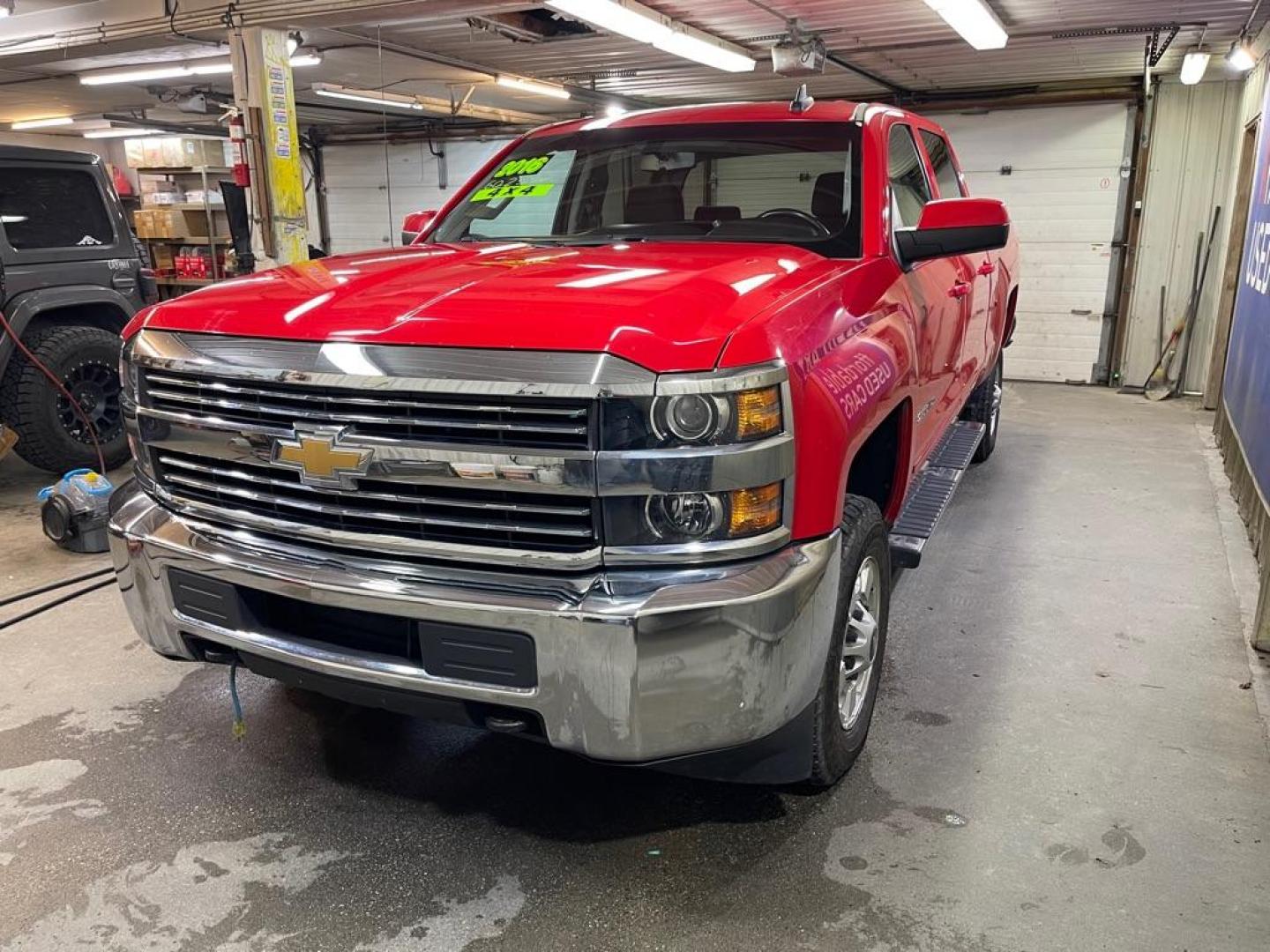 2016 RED CHEVROLET SILVERADO 2500 HEAVY DUTY LT (1GC1KVEG8GF) with an 6.0L engine, Automatic transmission, located at 2525 S. Cushman, Fairbanks, AK, 99701, (907) 452-5707, 64.824036, -147.712311 - Photo#1